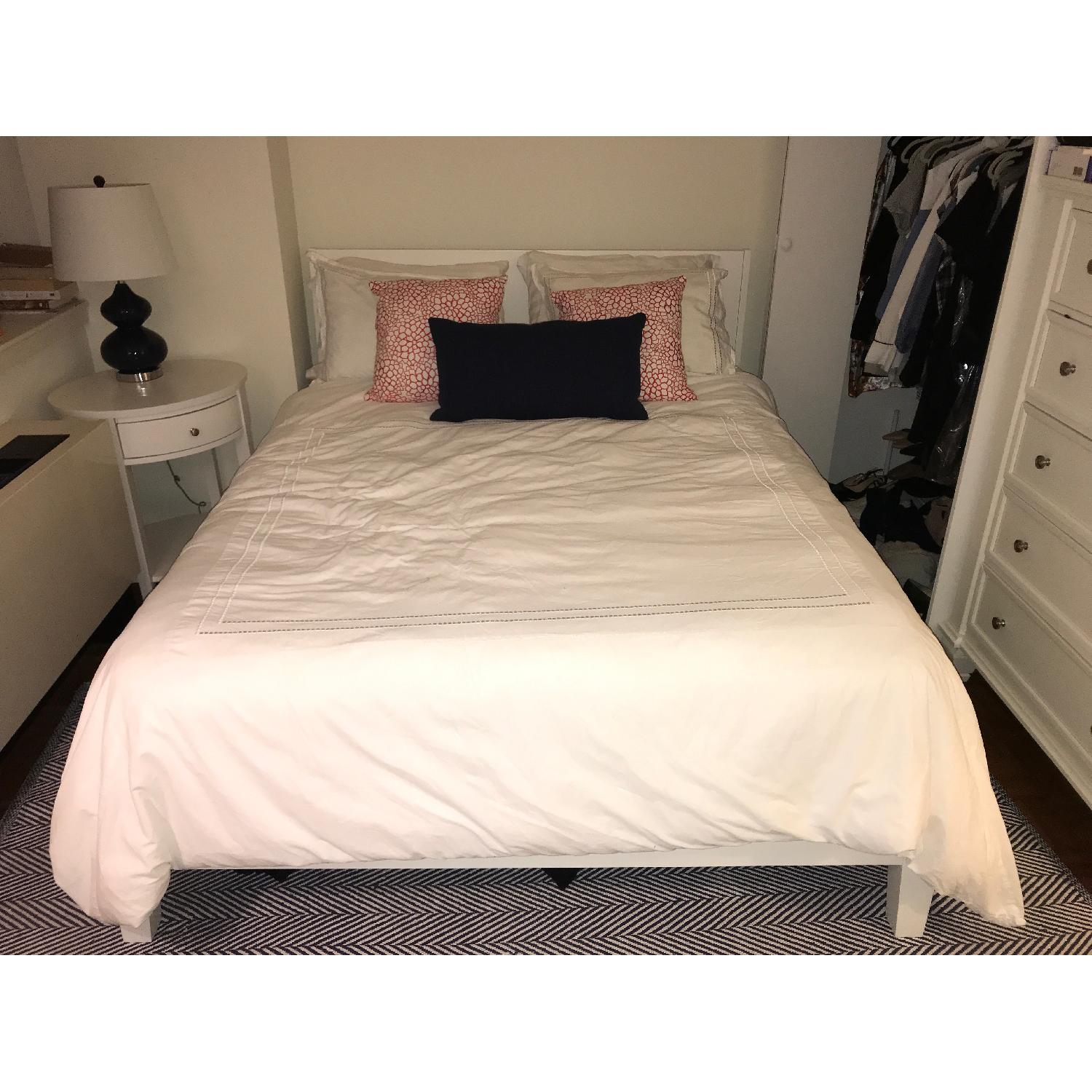 Target Eva Navy Blue Ceramic Table Lamp - image-1