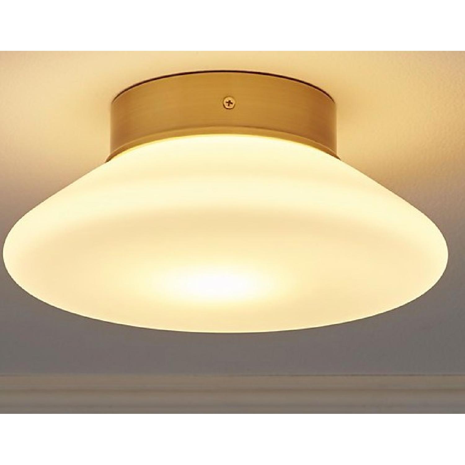 CB2 Button Flush Ceiling Mount Light - image-2