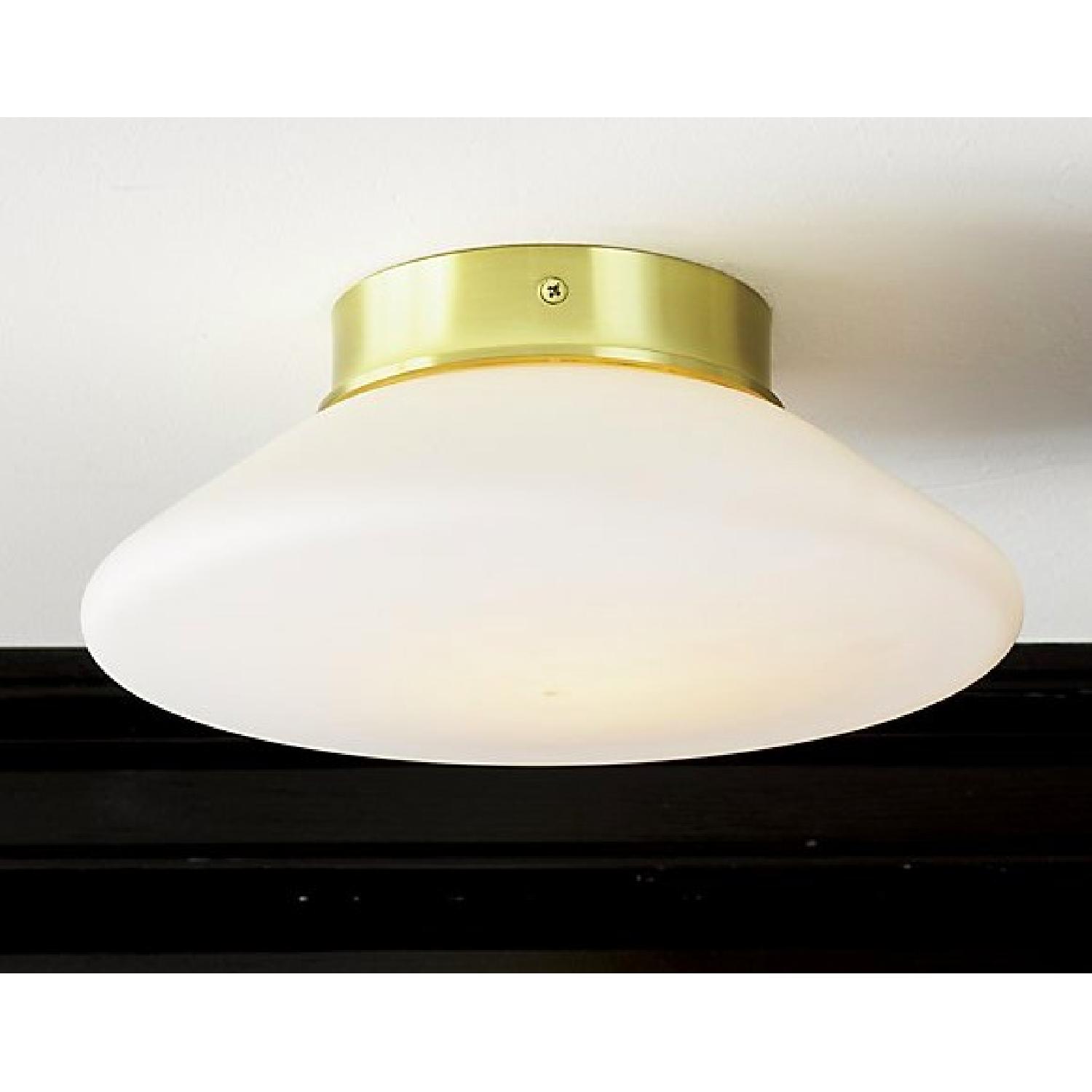CB2 Button Flush Ceiling Mount Light - image-3