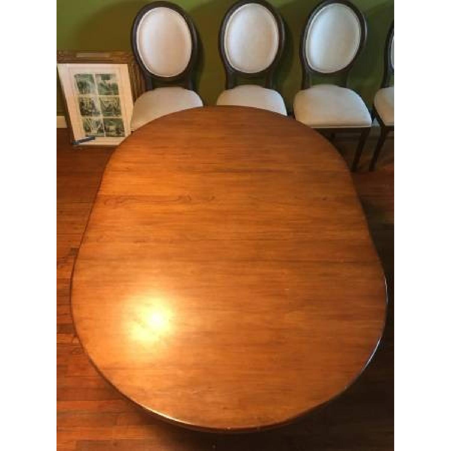 Pottery Barn Montego Pedestal Extendable Dining Table - image-3