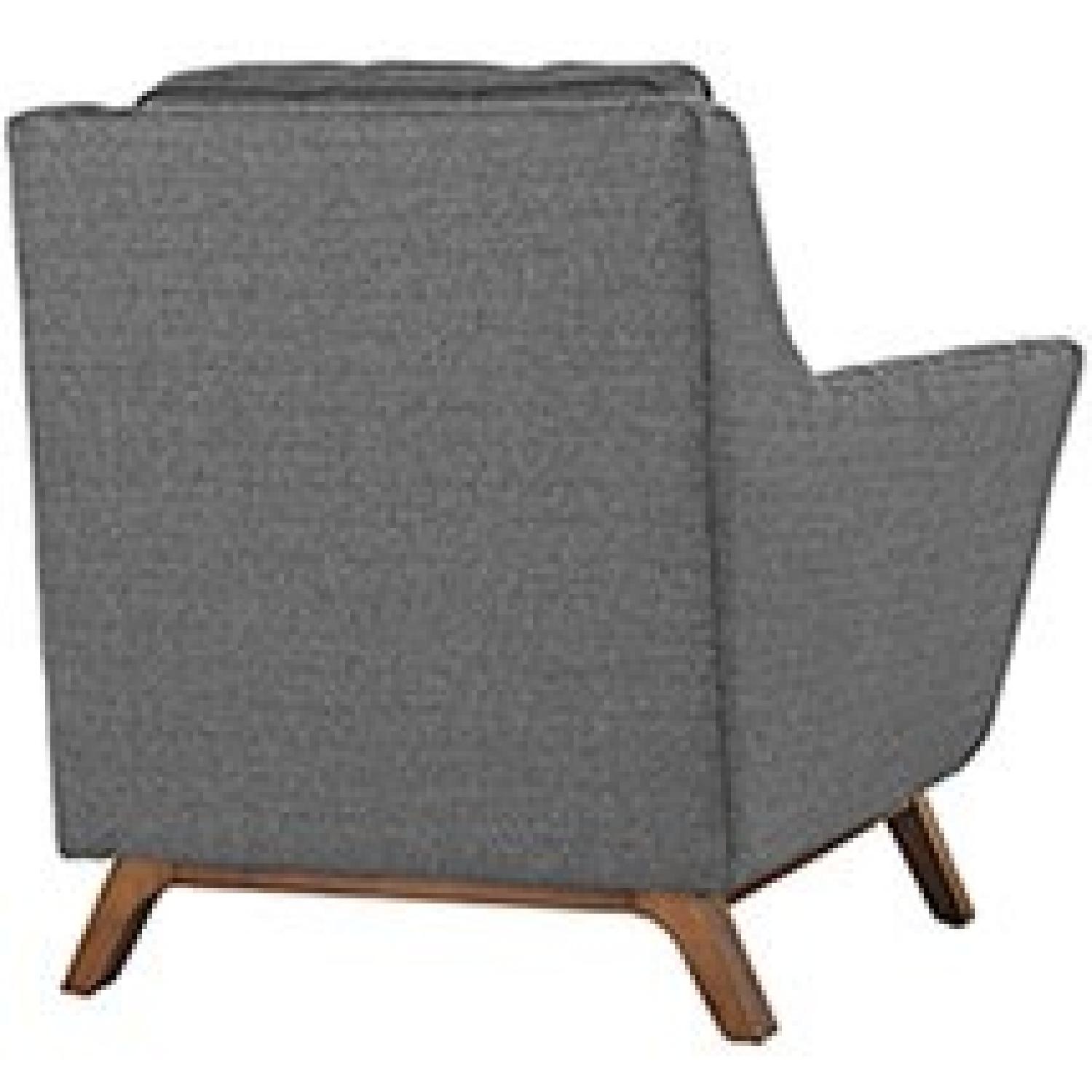 Midcentury Fabric Armchair - image-2