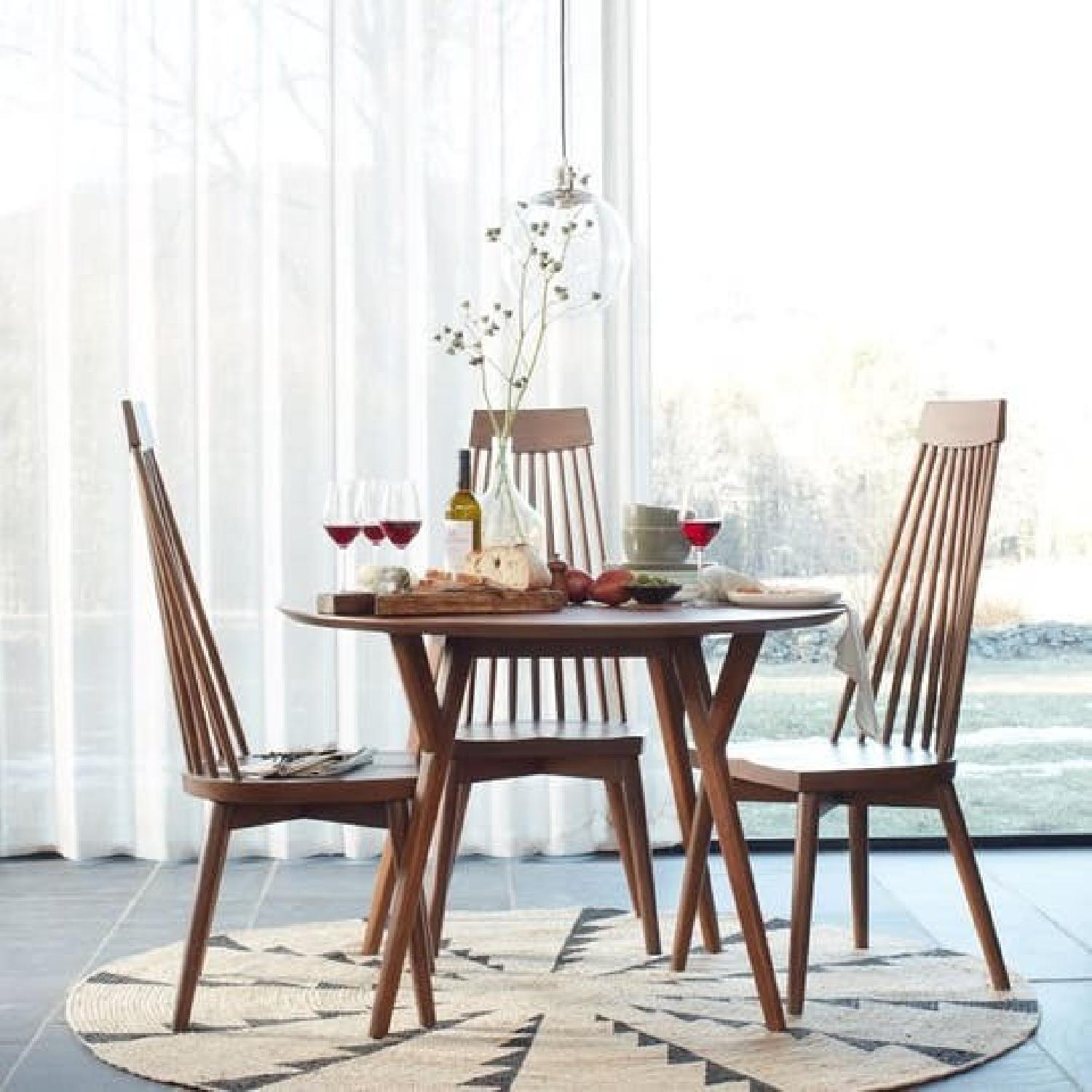 West Elm Mid Century Dining Table in Walnut - image-1