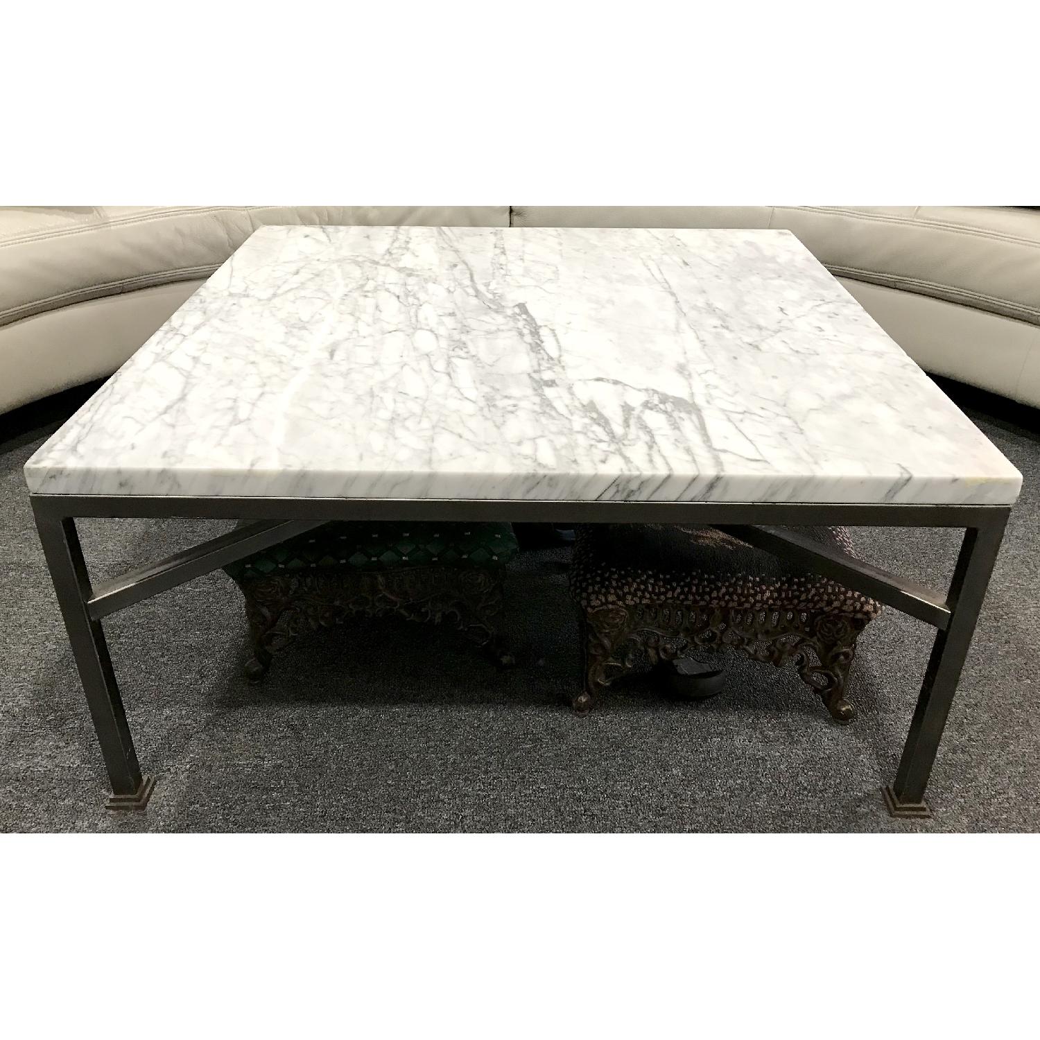 Bloomingdale's Marble Coffee Table - image-1