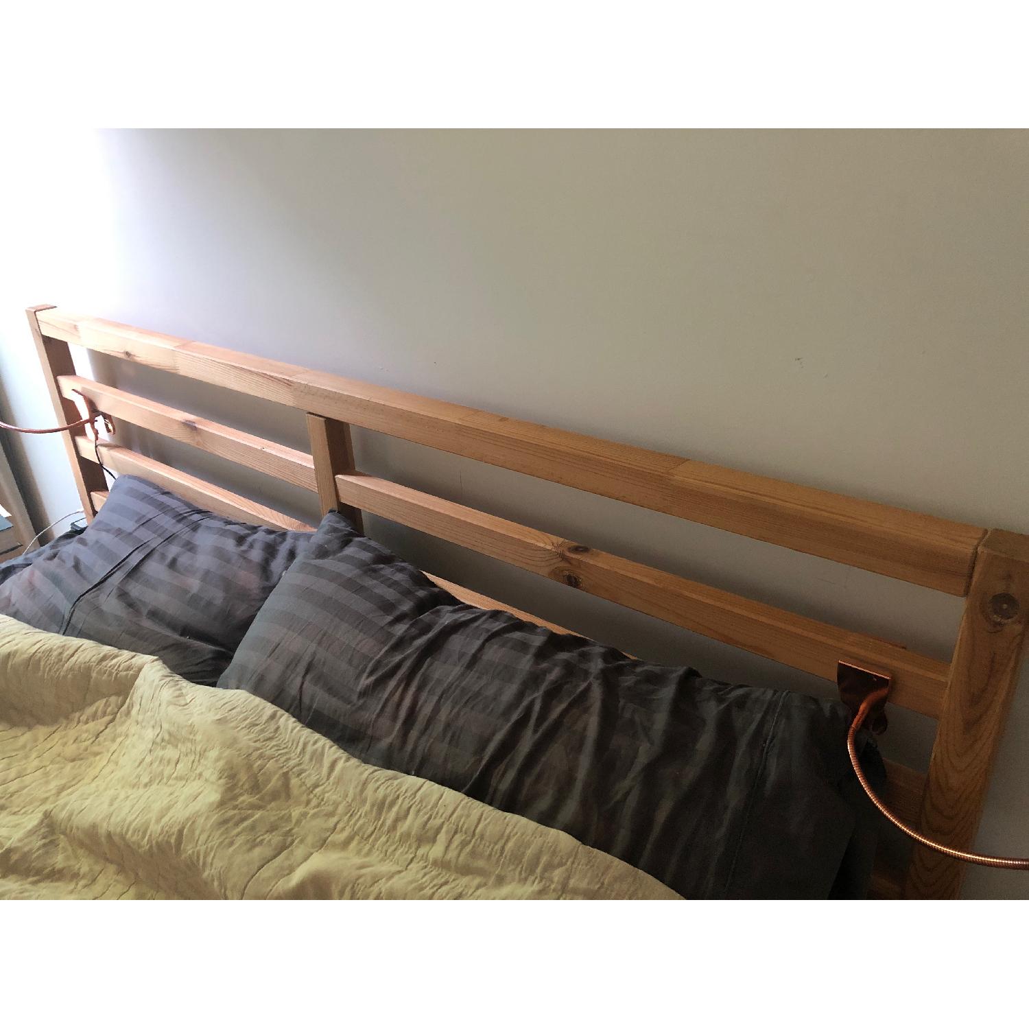 Ikea Tarva Queen Bed Frame - image-2