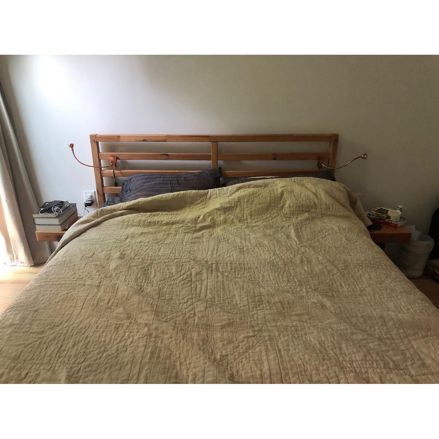 Ikea Tarva Queen Bed Frame - image-4