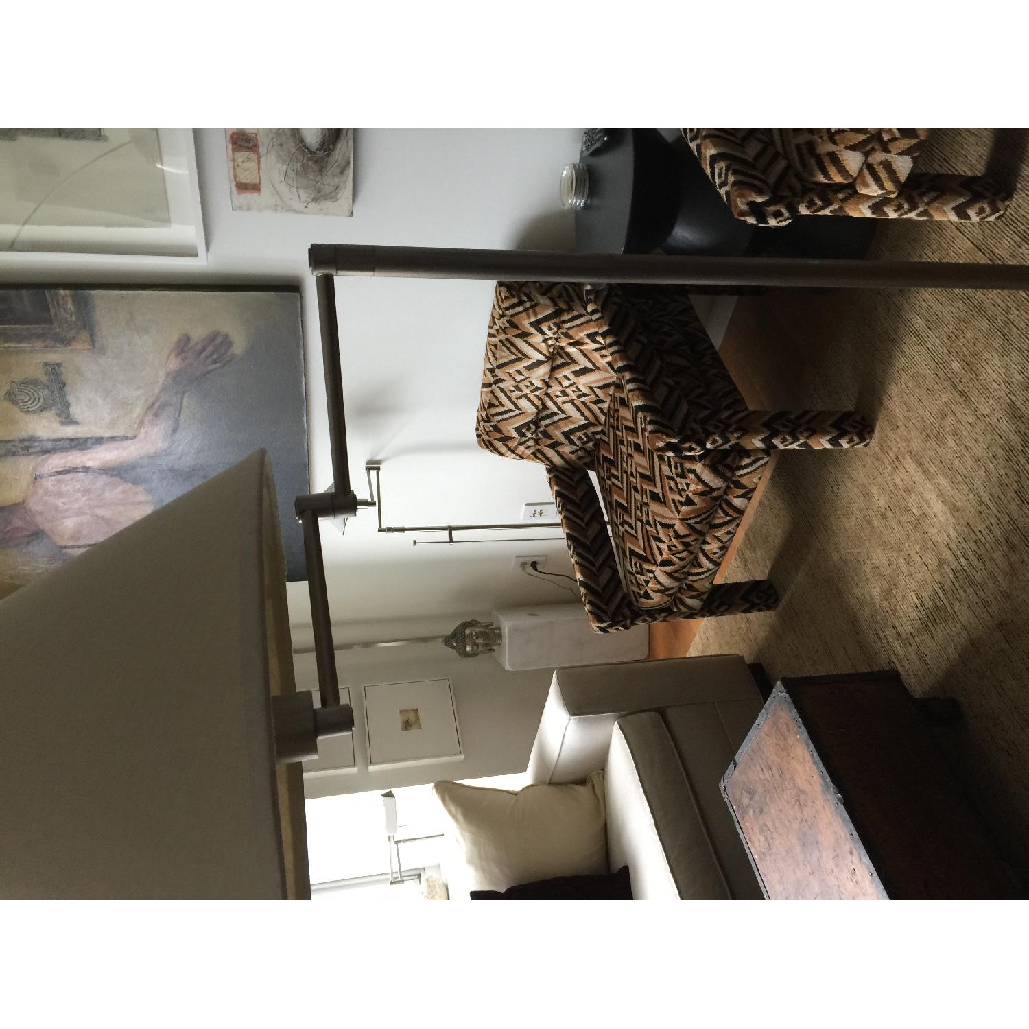 J Mendizabal Double Swing Arm Floor Lamp - image-3