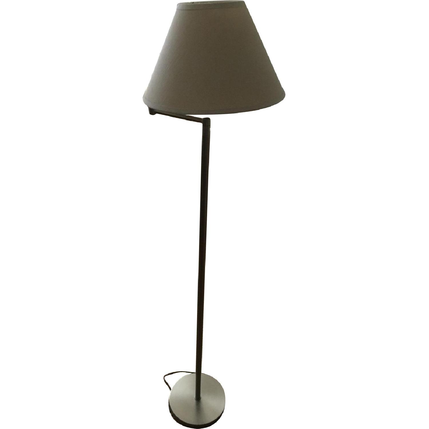 J Mendizabal Double Swing Arm Floor Lamp - image-0