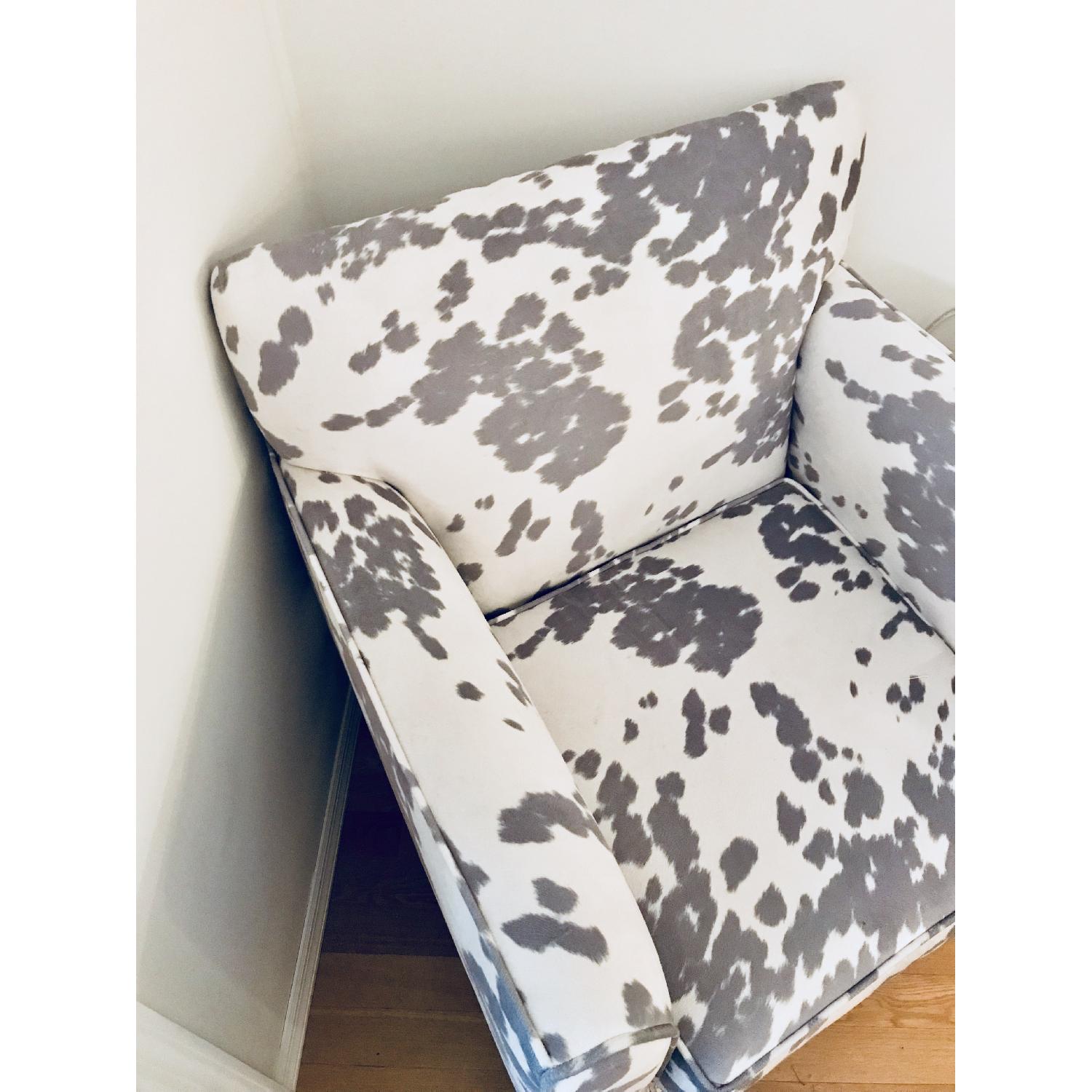 HomeGoods Cowhide Accent Chair - image-4