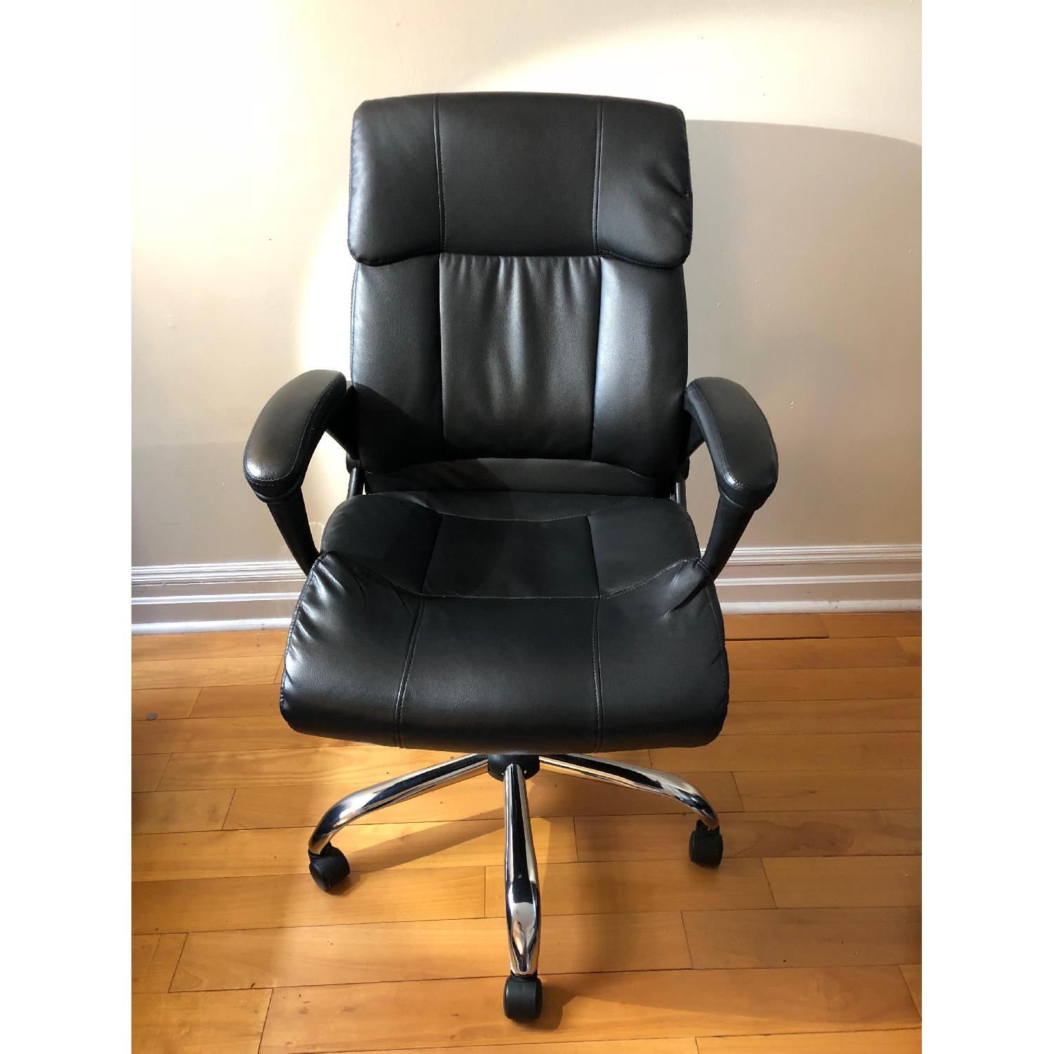 PU Leather Ergonomic High Back Executive Office Chair - image-1