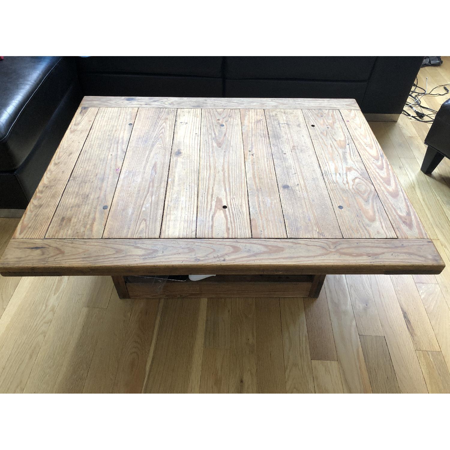 Wood Coffee Table - image-1