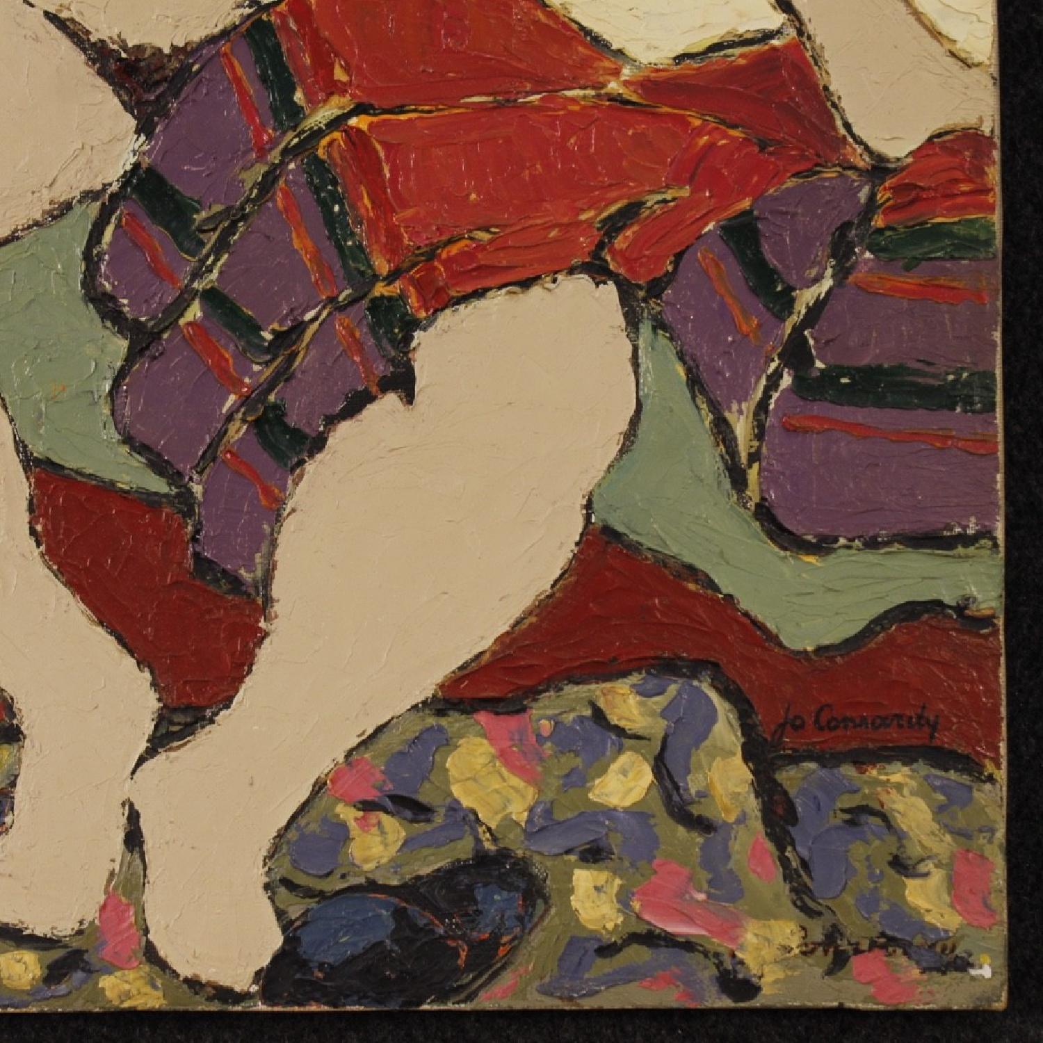 Impressionist Painting Nude Of Woman Oil On Canvas - image-8