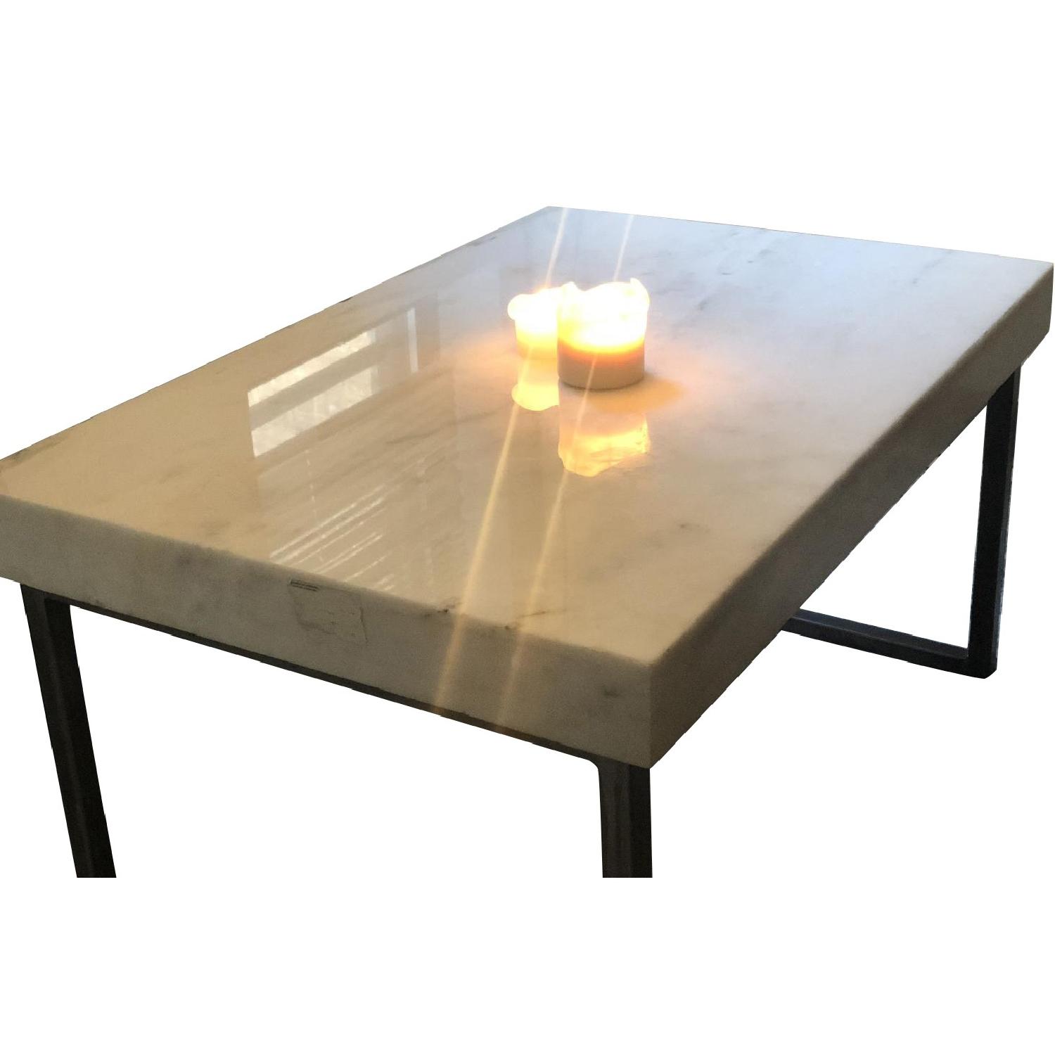 Custom Marble Coffee Table - image-0