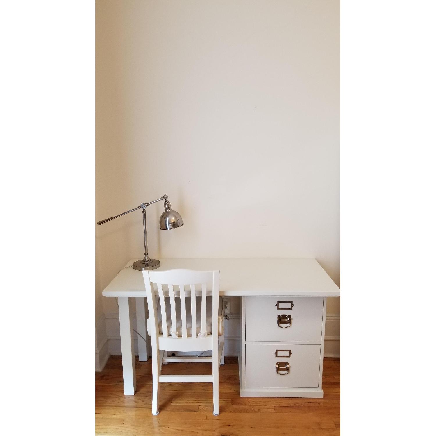 Pottery Barn Bedford Desk & Chair - image-1