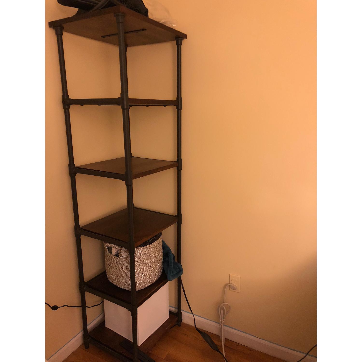 West Elm Narrow Pipe Bookcase - image-1