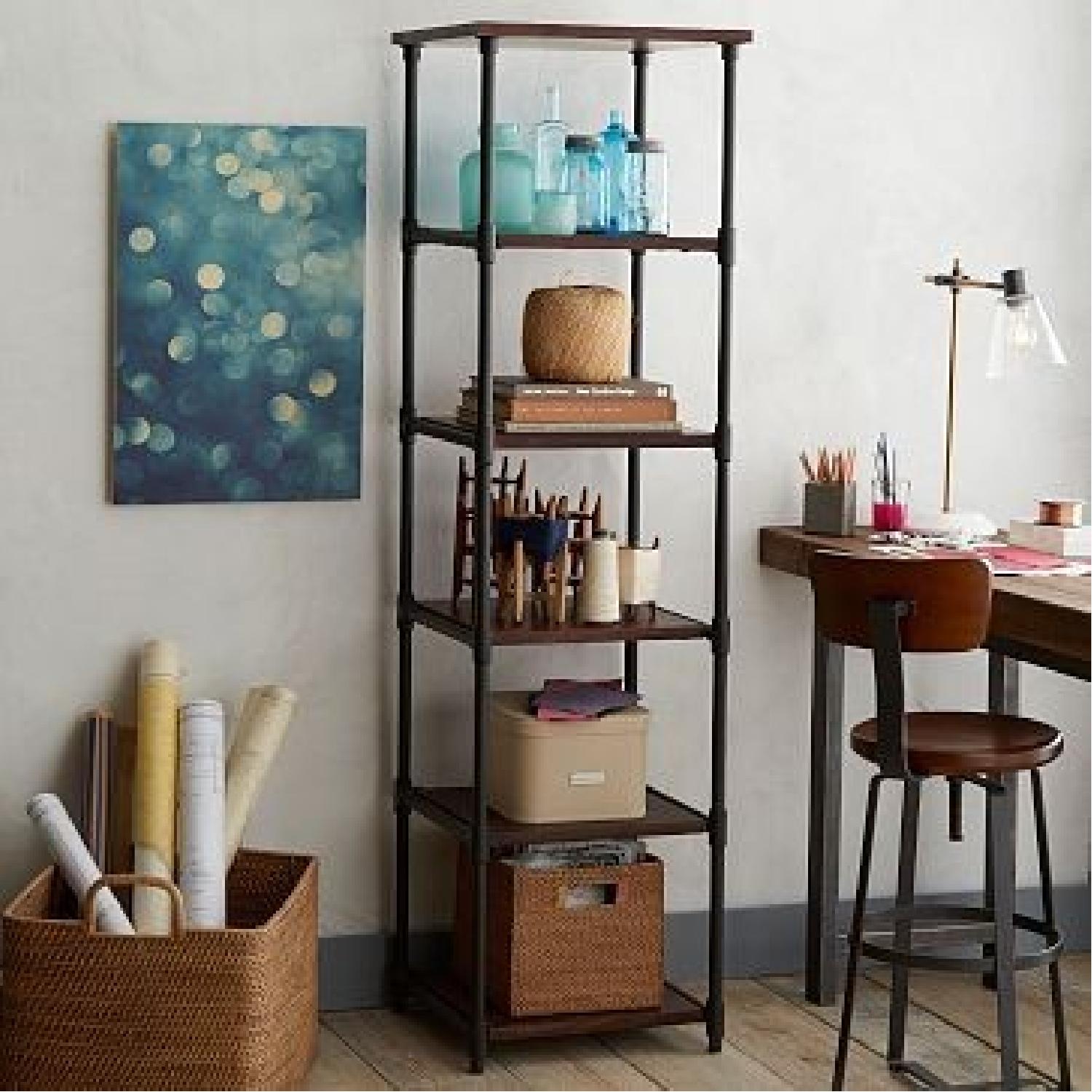 West Elm Narrow Pipe Bookcase - image-4