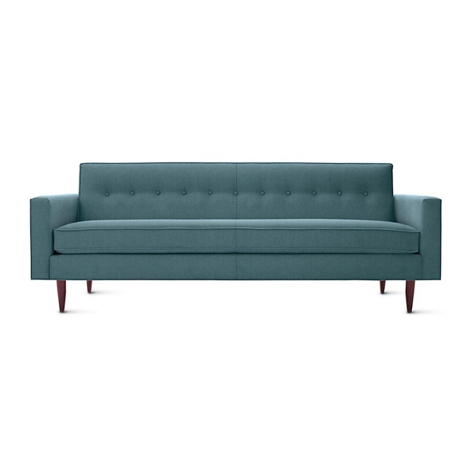 Design Within Reach Blueberry Denim Bantam Sofa - image-0