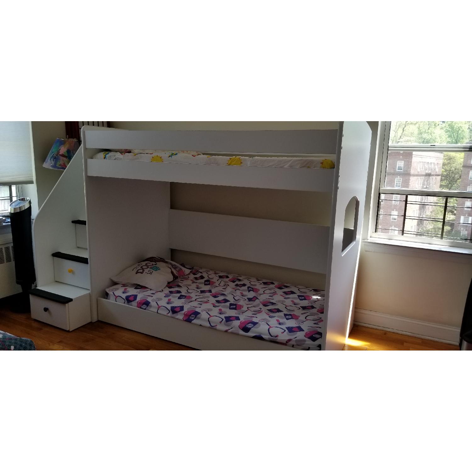 Berg Furniture Bunkbed w/ Trundle - image-1
