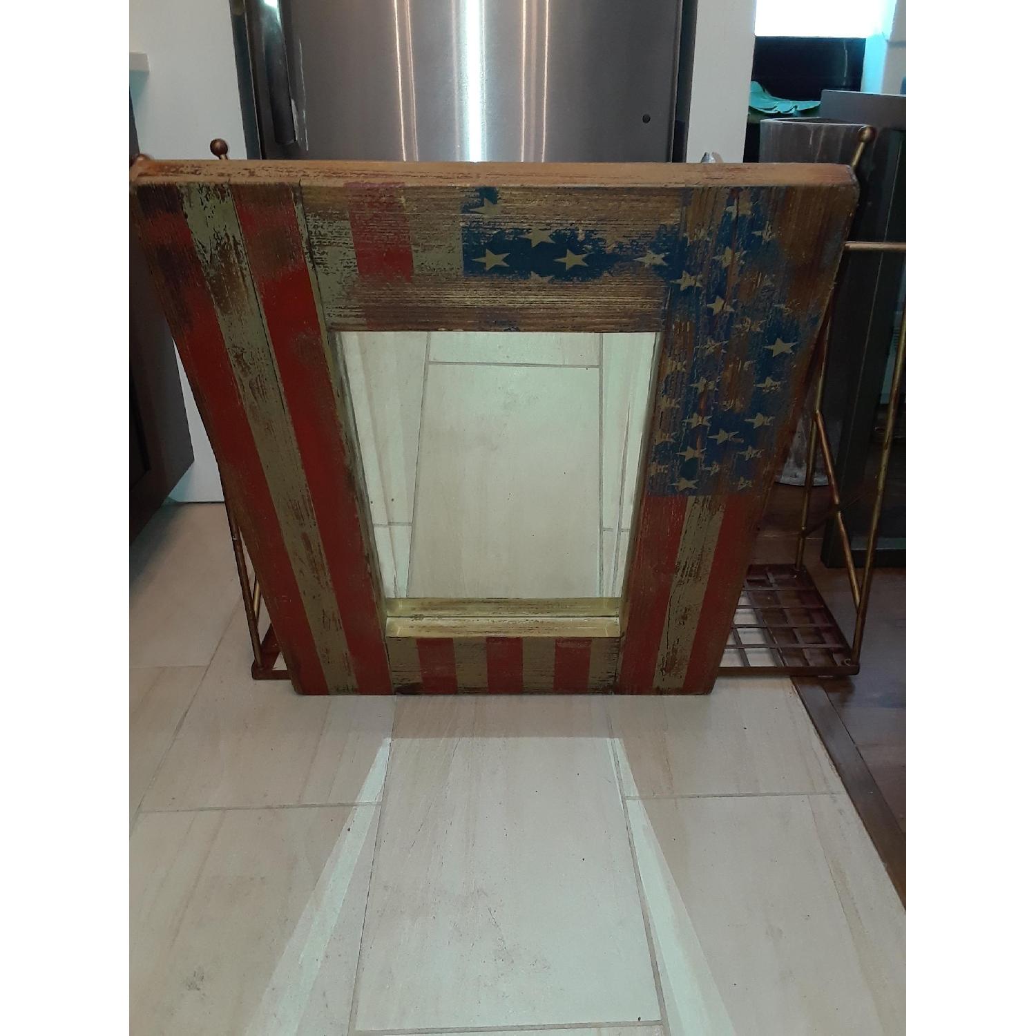 Artwork Mid Century Modern American Flag Mirror - image-6