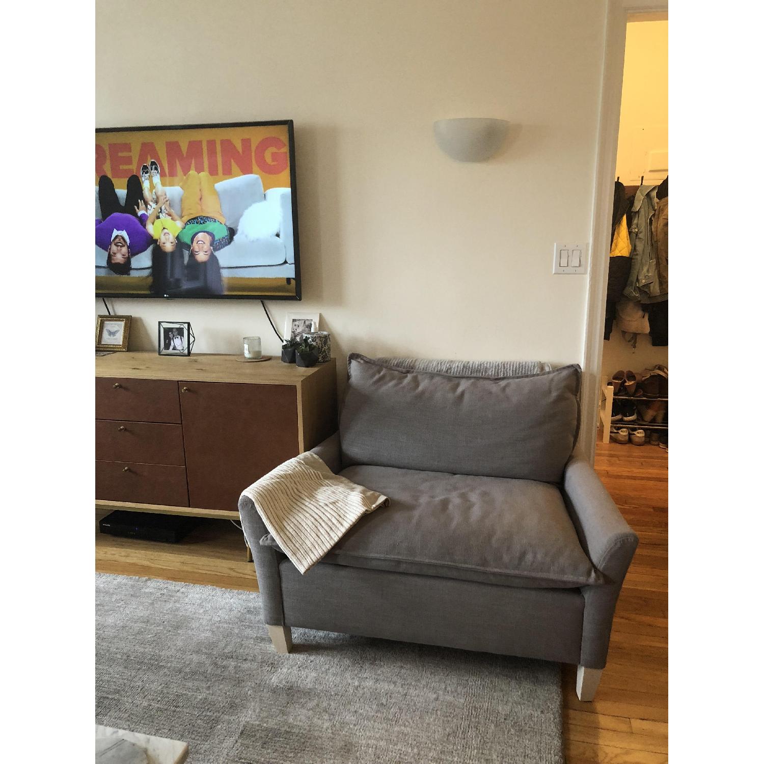 West Elm Oversized Chair - image-1