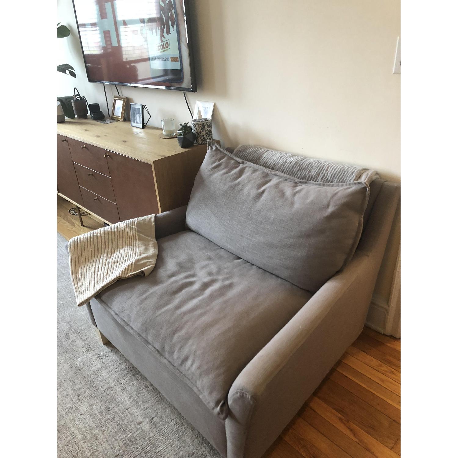 West Elm Oversized Chair - image-3