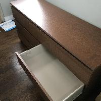 malm 6-drawer dresser brown stained ash veneer Classic Beach Long Sleevess Backless Lace Beach Wedding Dress Simple Summer Casual Bridal Gowns Online main image 1