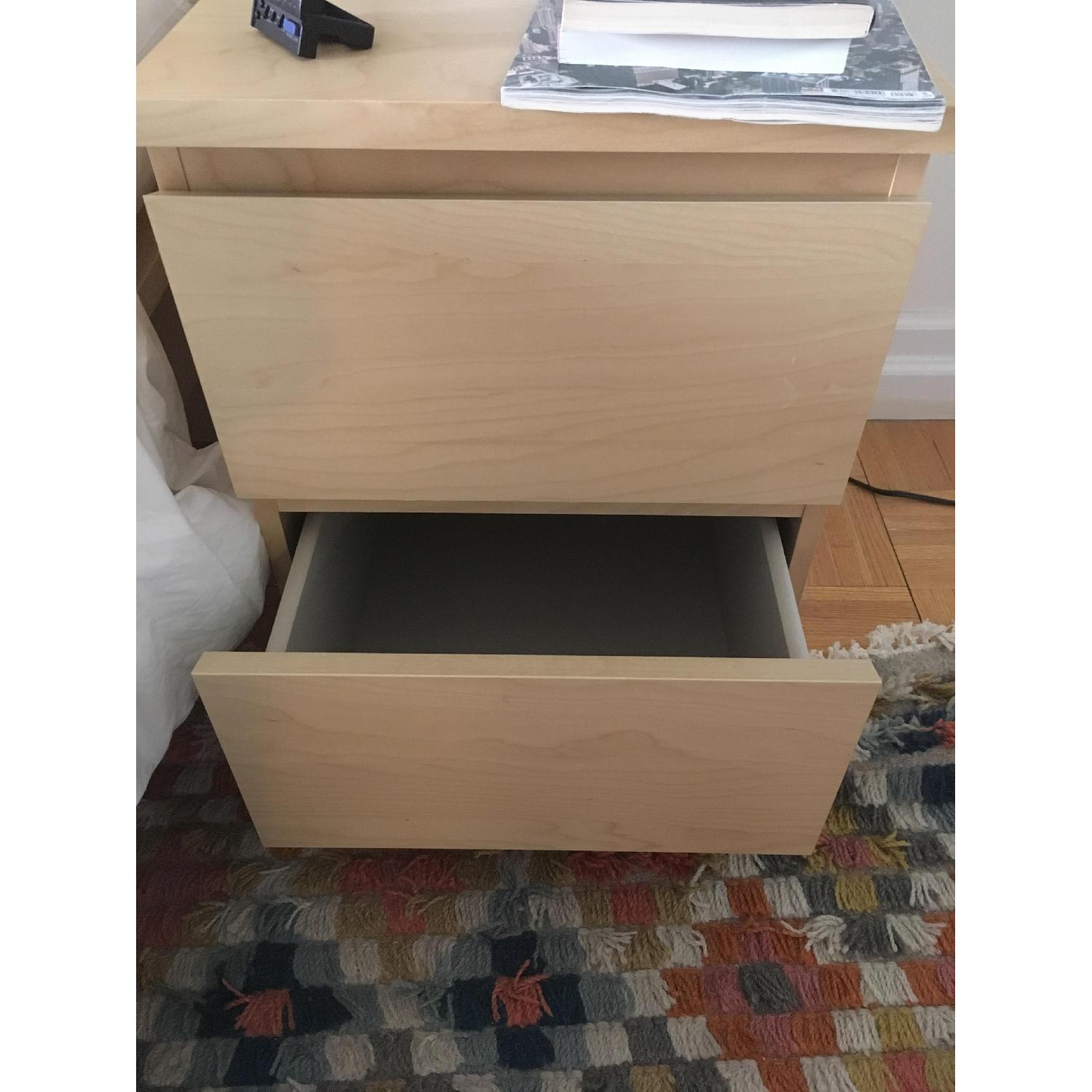 Ikea Malm 2 Drawer Nightstands/Chests - image-3