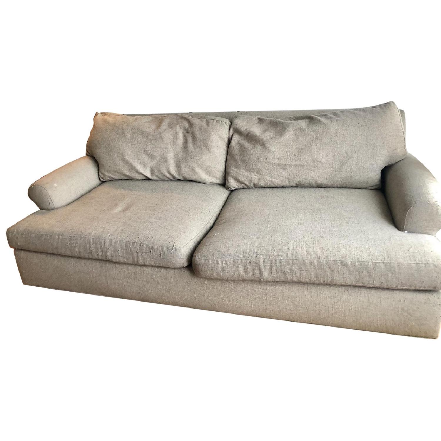 Crate & Barrel 2-Seat Sofa in Tobias Sand - image-0