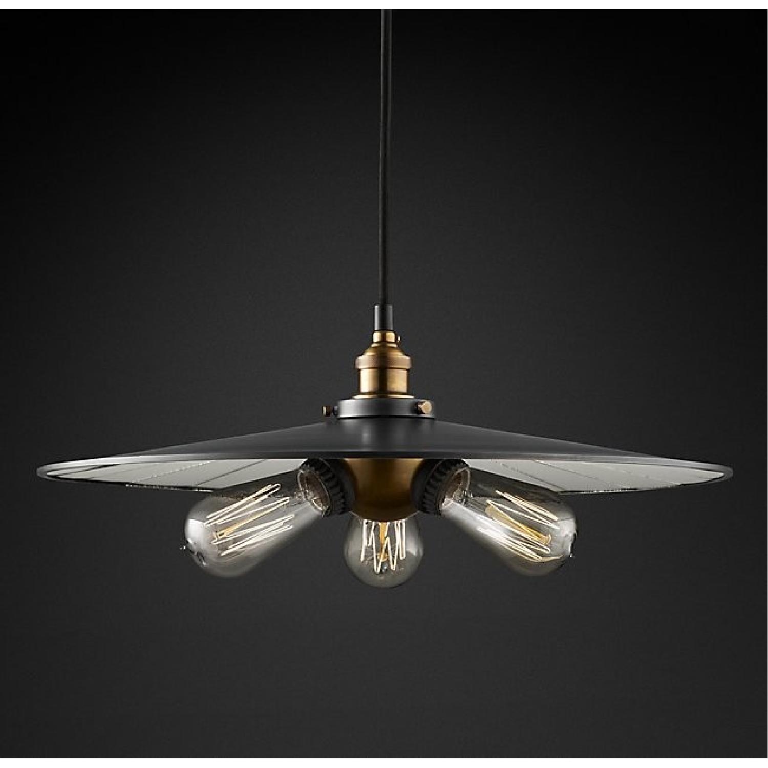 Restoration Hardware Pendant Lights w/ Bulbs - image-1