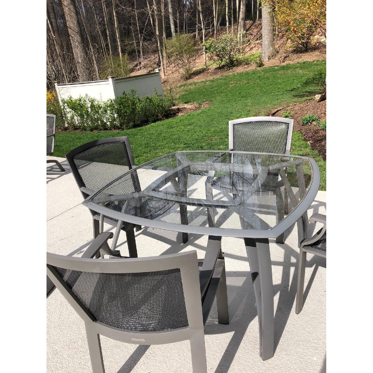 Brown Jordan Coast Parabolic Outdoor Dining Chairs AptDeco