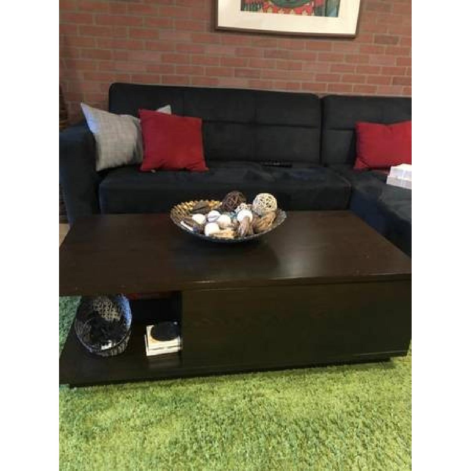 West Elm Sliding Coffee Table AptDeco