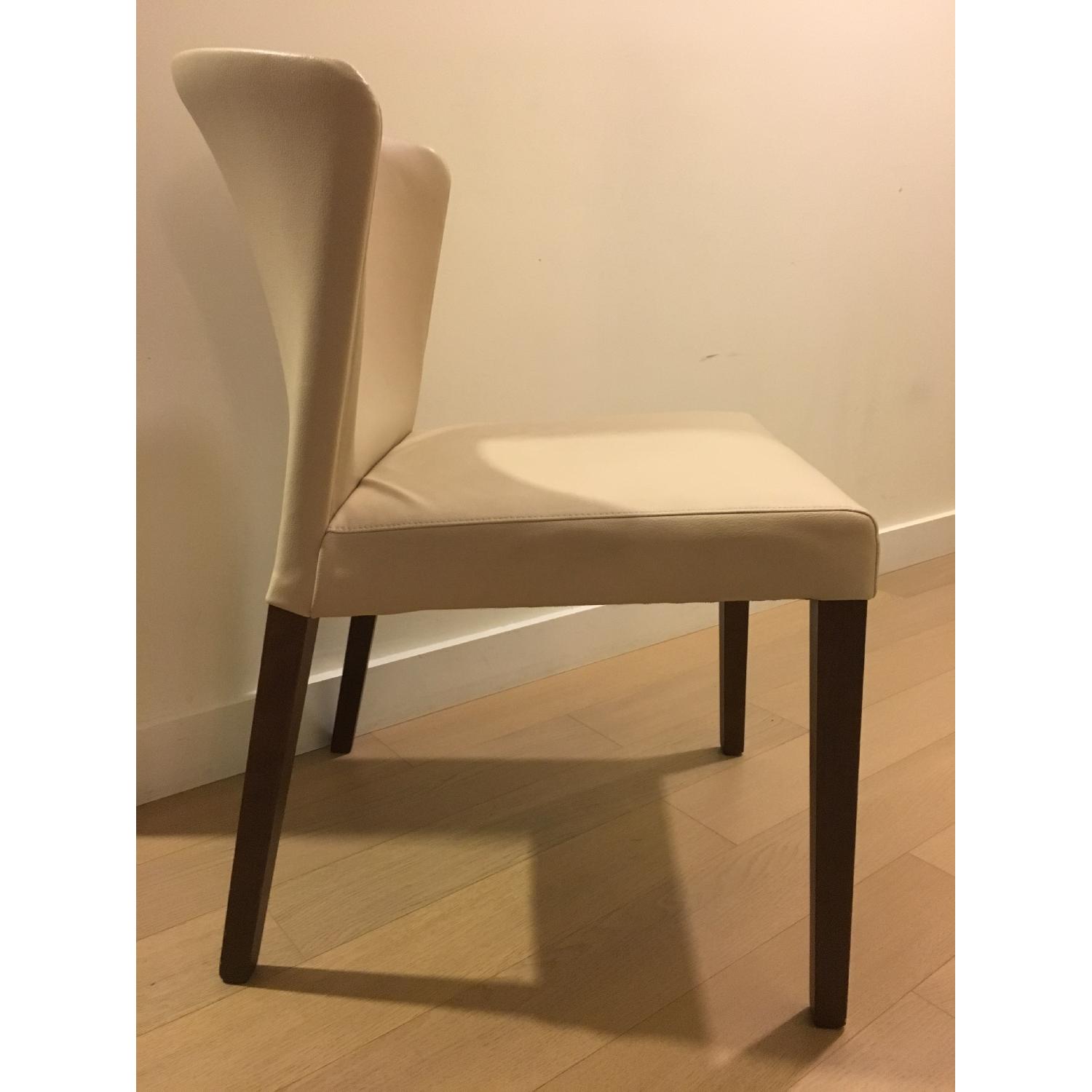 Crate & Barrel Curran Crema Dining Chair - image-4