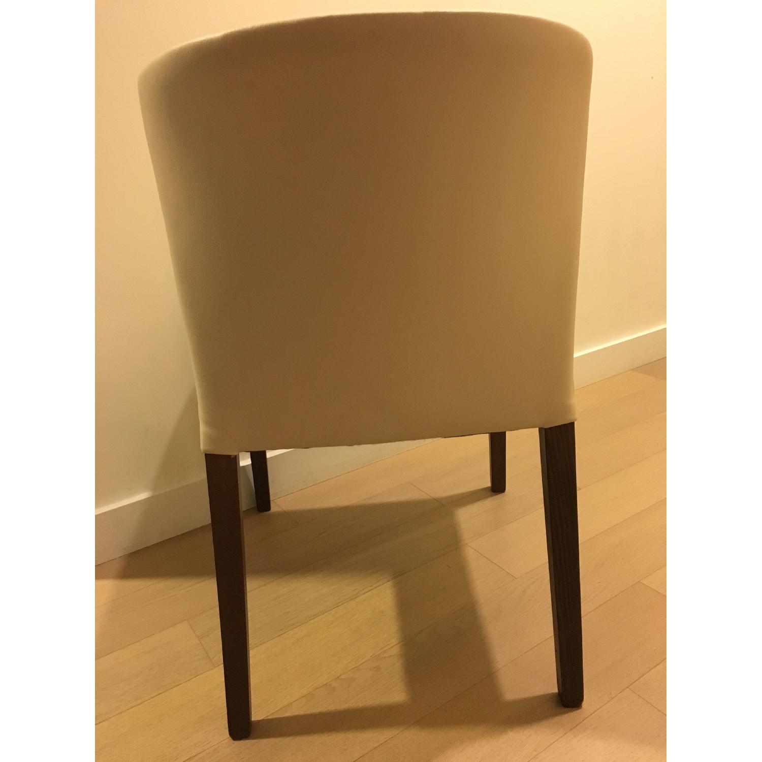 Crate & Barrel Curran Crema Dining Chair - image-5