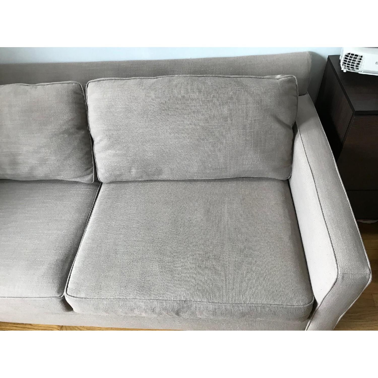 West Elm Henry Sofa in Natural Linen - image-4