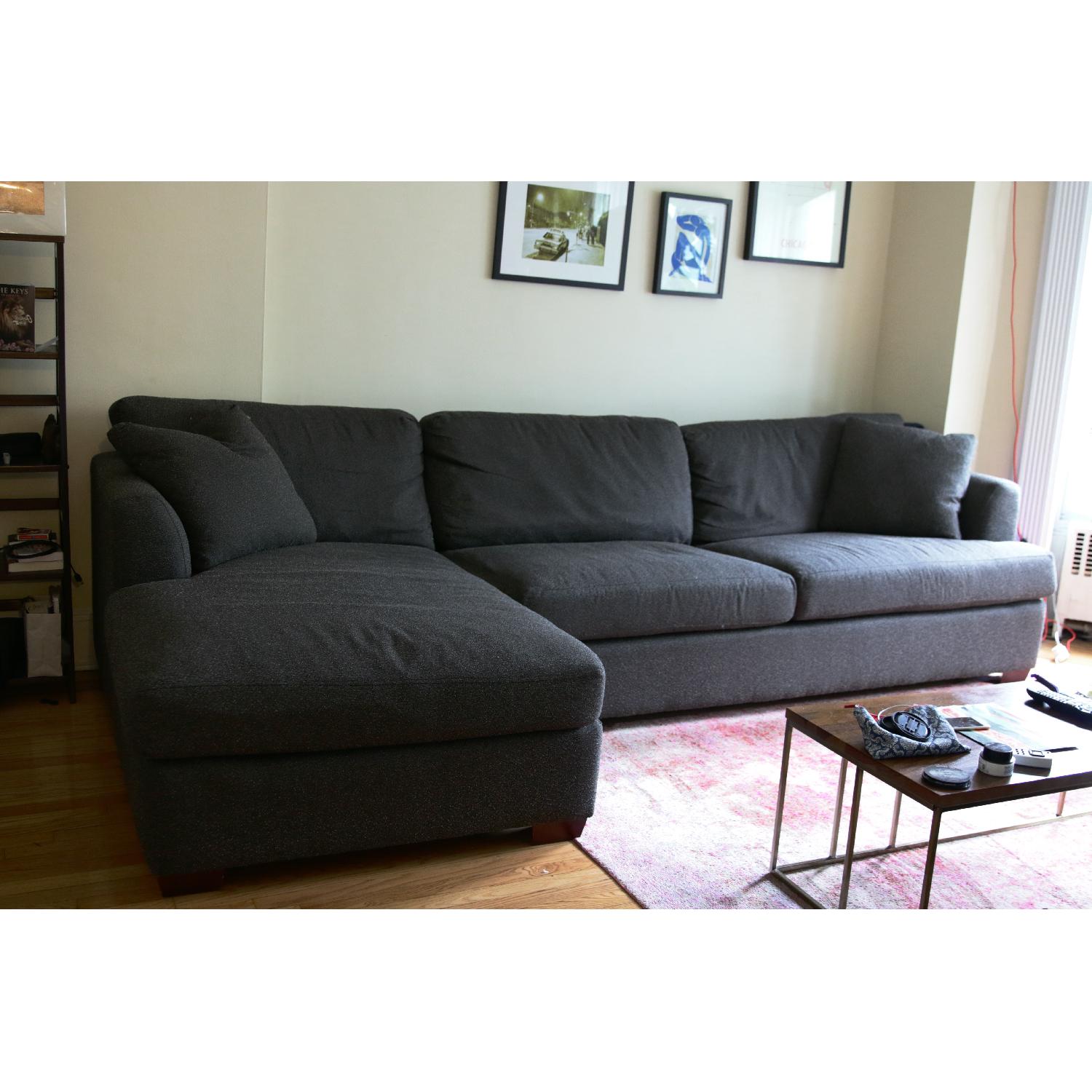 Jennifer Convertibles Bentley 2-Piece Sectional Sofa - image-1