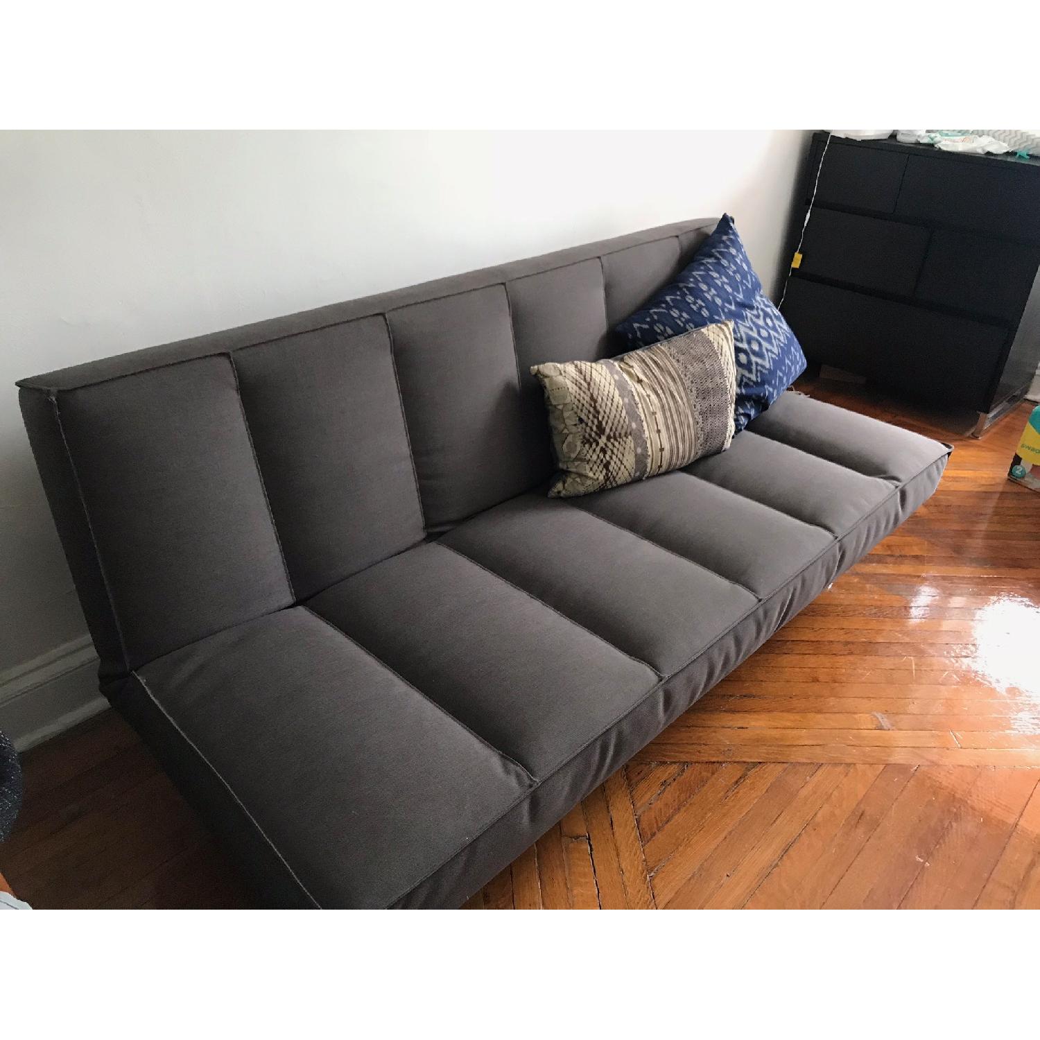 CB2 Flex Gravel Sleeper Sofa - image-1