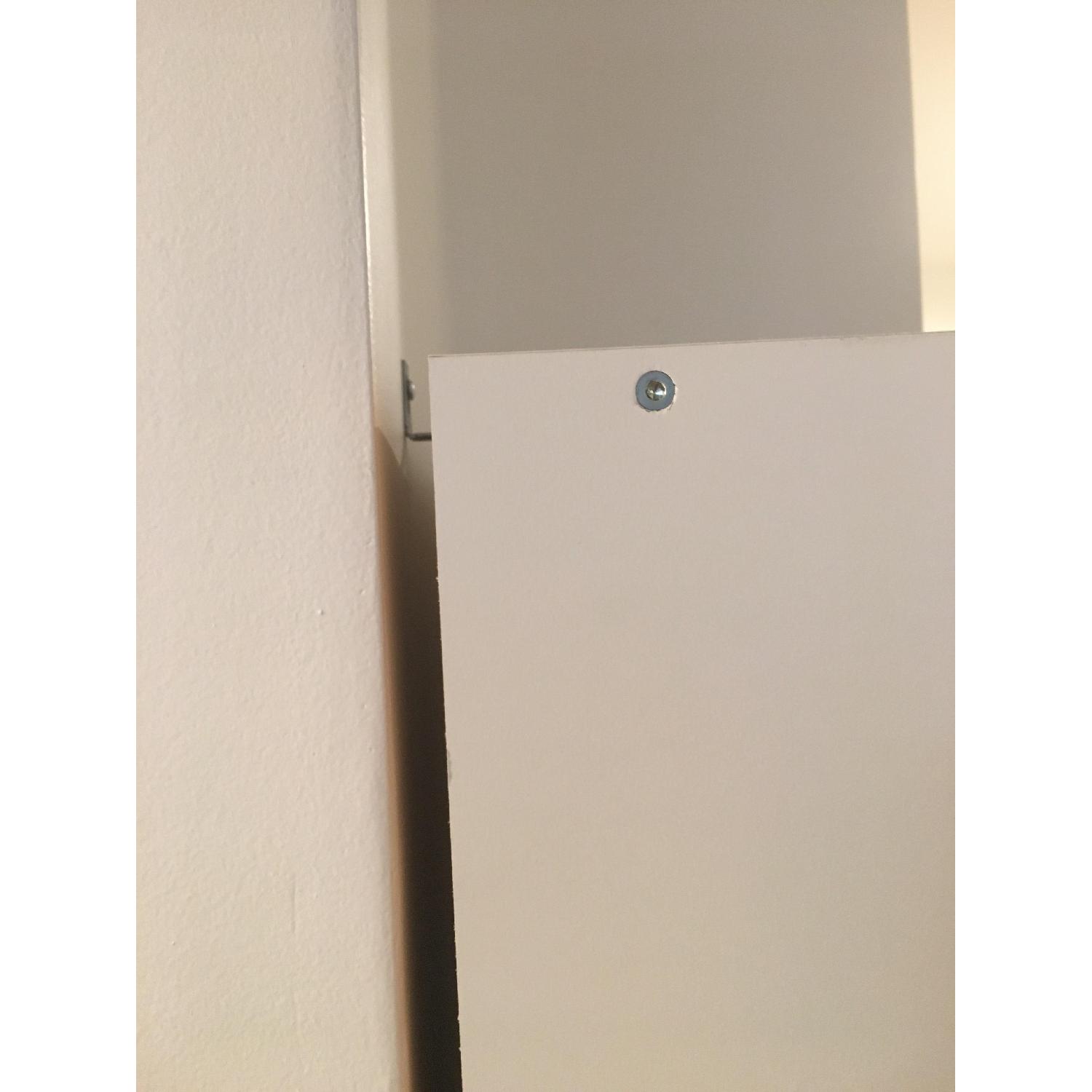 Ikea 5 Shelf White Bookcase - image-3