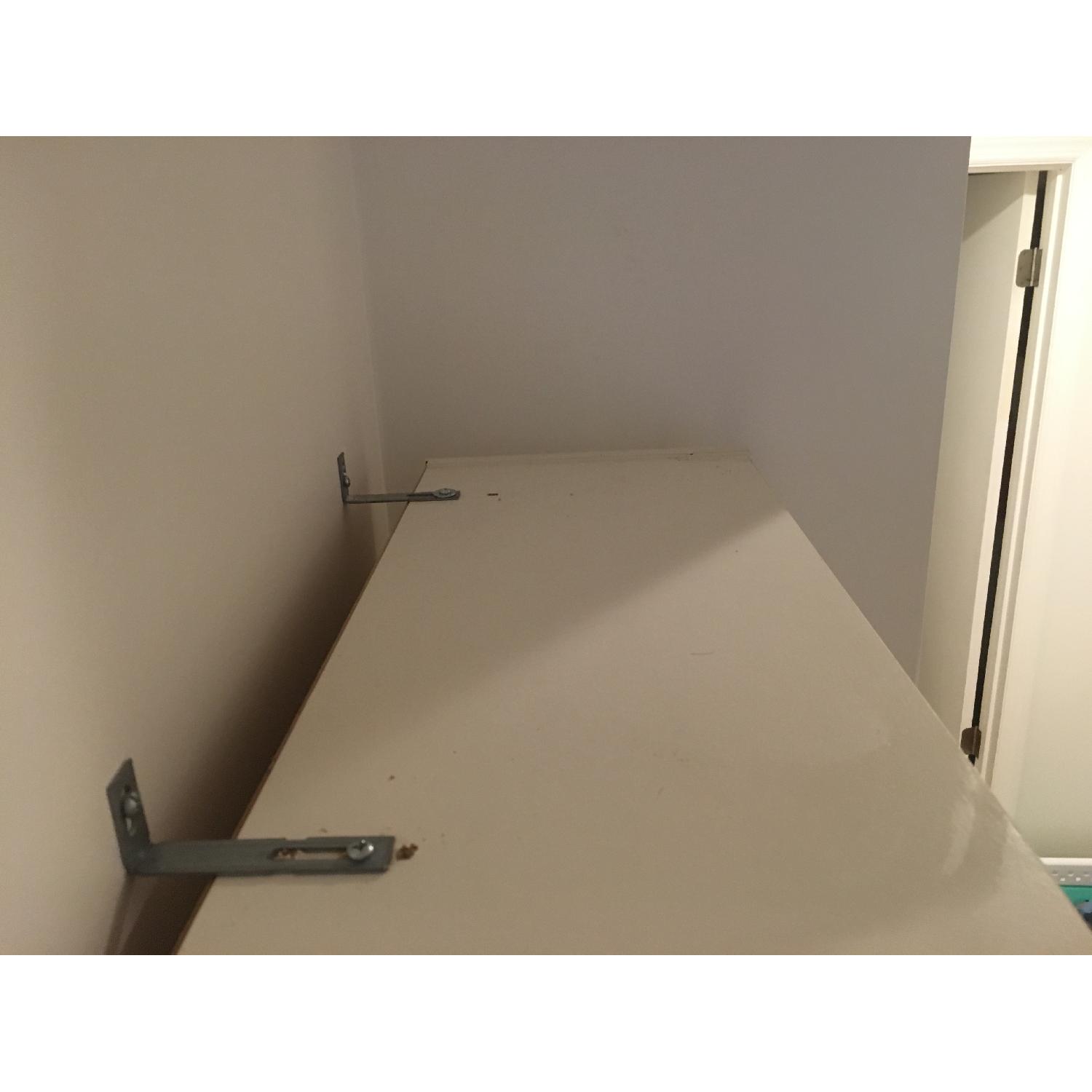 Ikea 5 Shelf White Bookcase - image-4