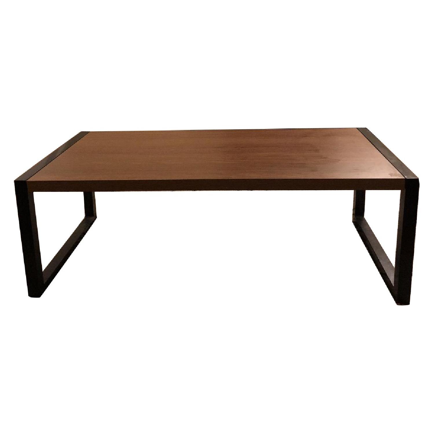 Ikea Wood Finished Coffee Table - AptDeco
