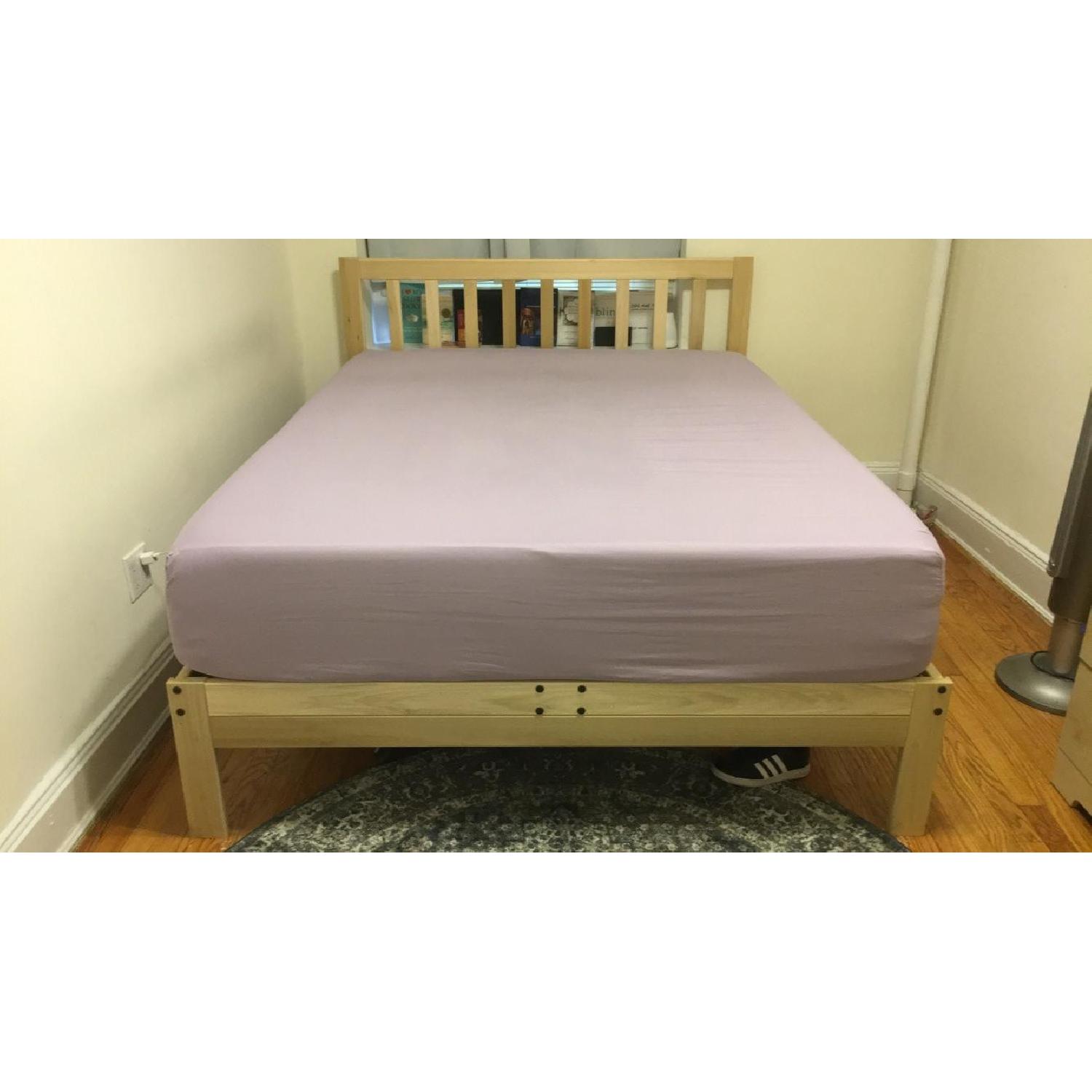 KD Frames Charleston Platform Queen Bed Frame - image-1