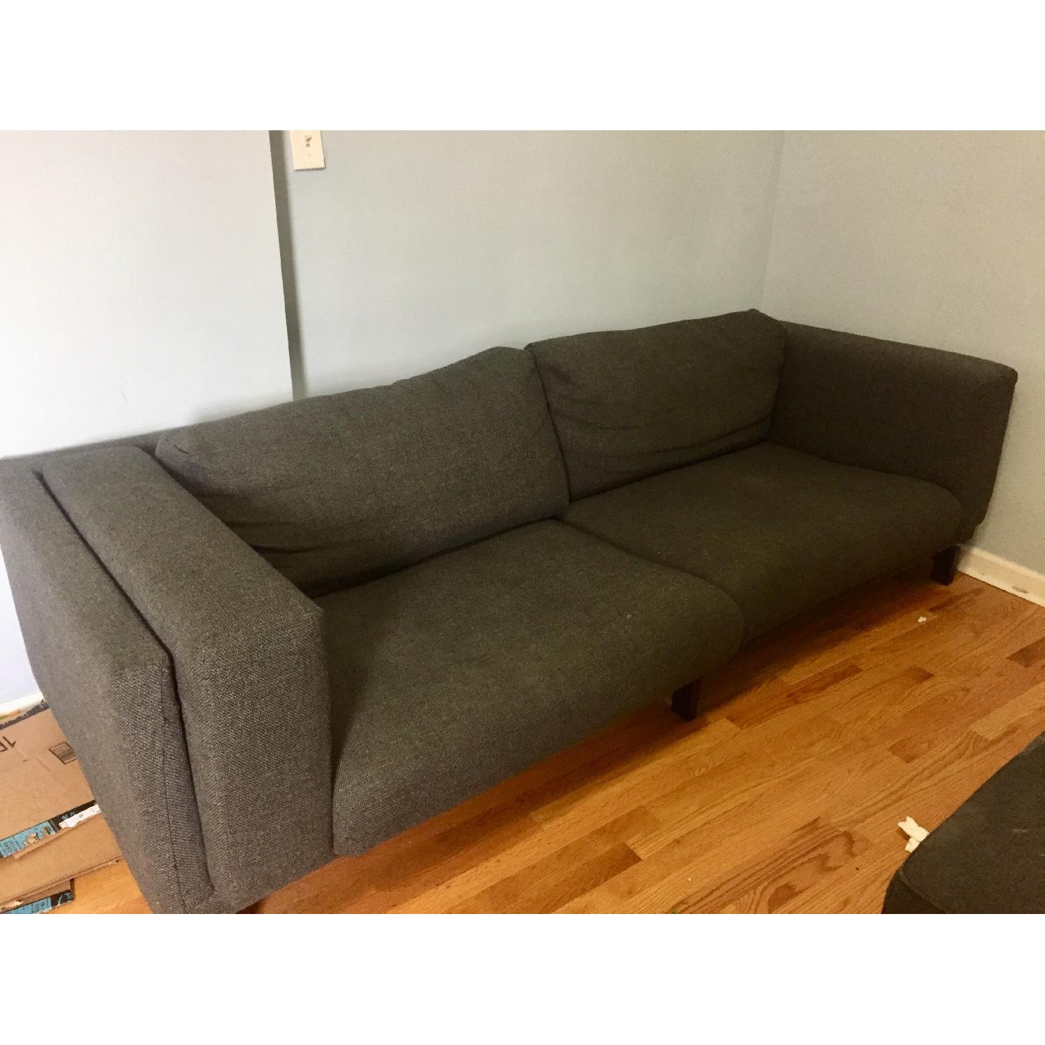 Ikea Grey Nockeby Sofa - image-2