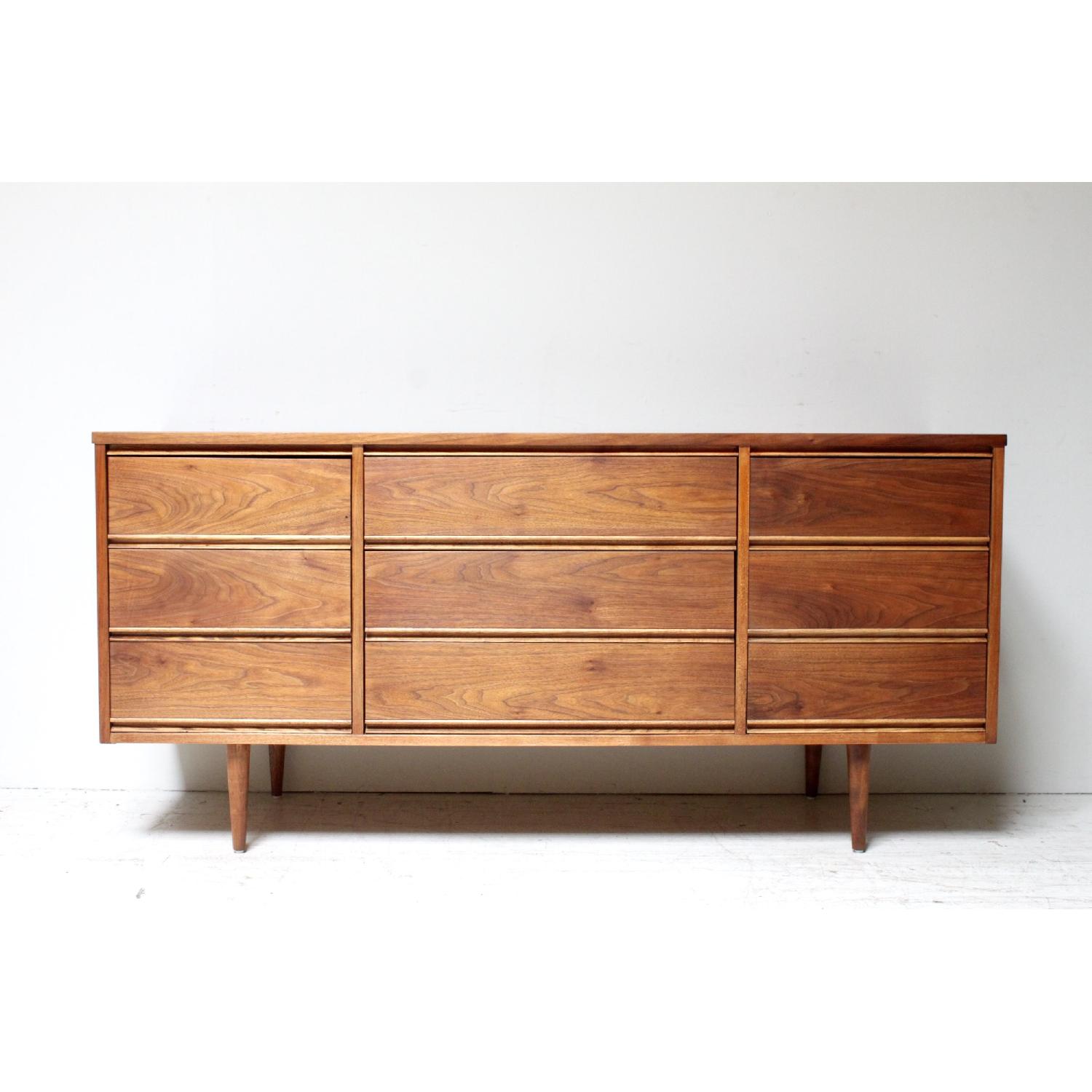 Mid-Century Modern Walnut Dresser - image-0