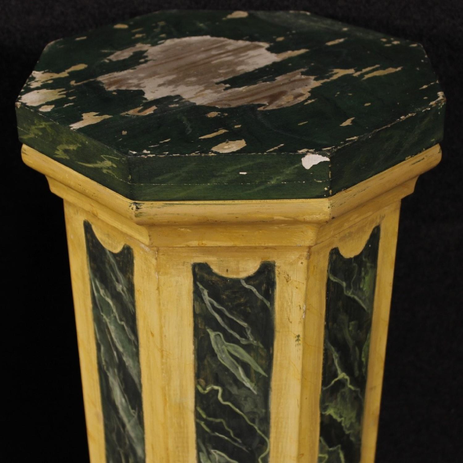 Italian Columns in Carved & Lacquered Wood - image-3