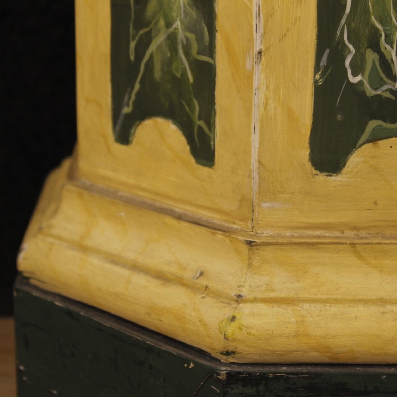 Italian Columns in Carved & Lacquered Wood - image-8