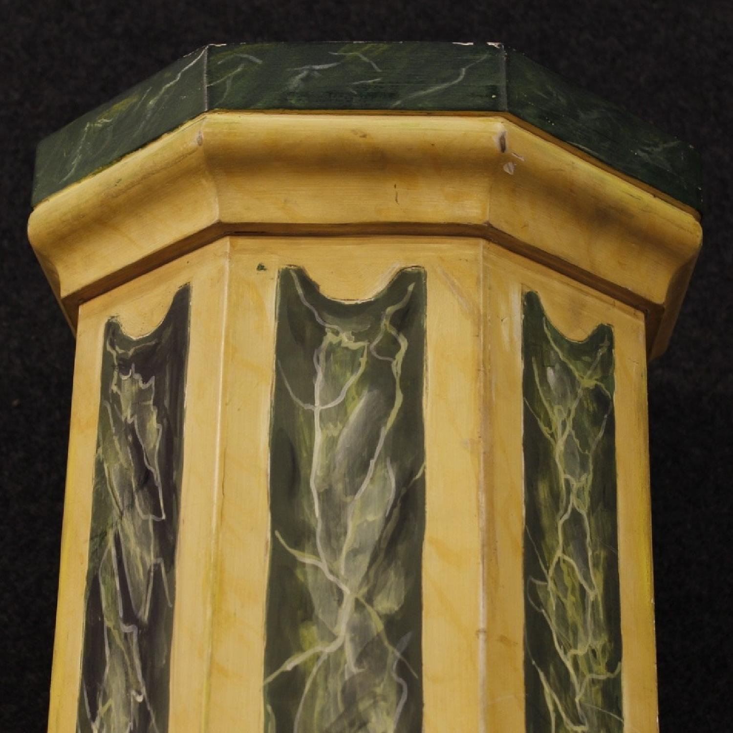 Italian Columns in Carved & Lacquered Wood - image-9