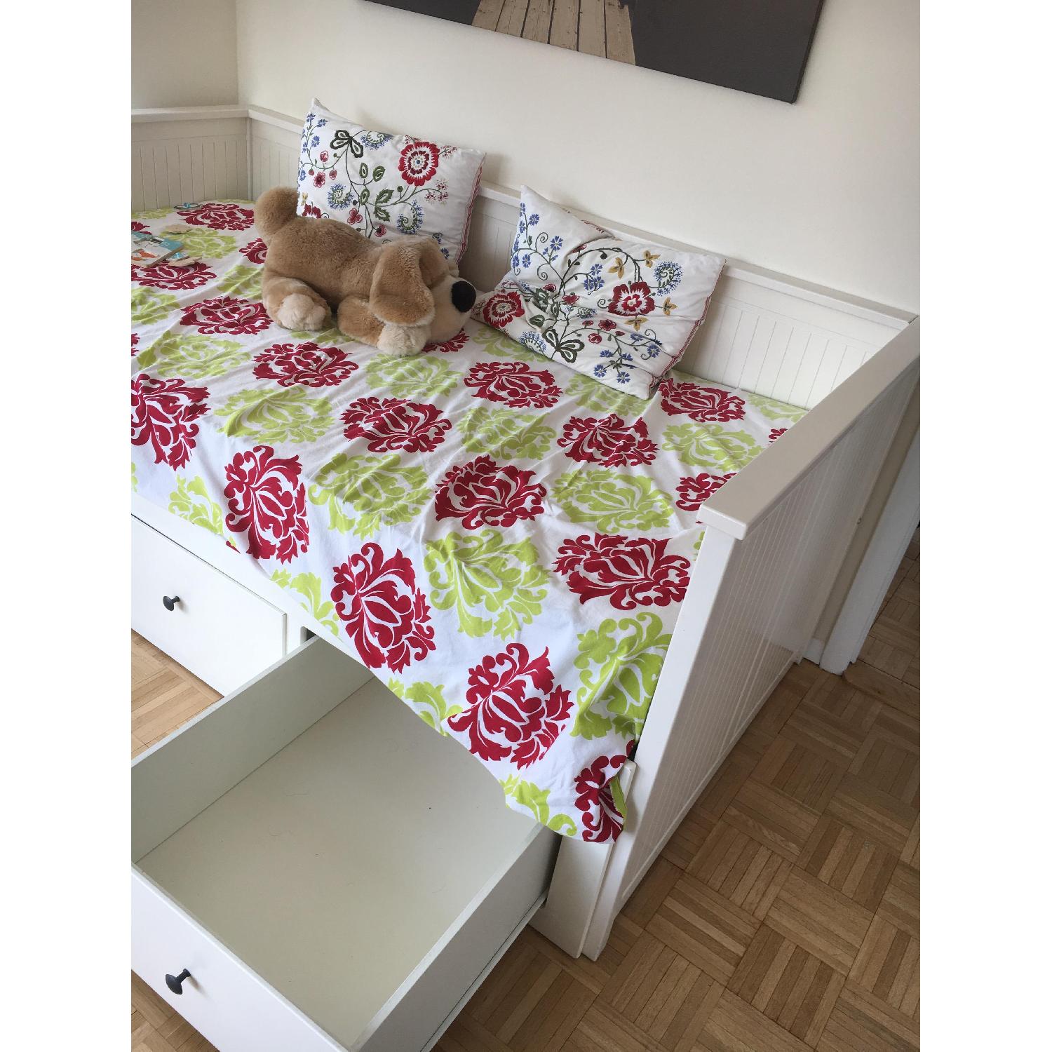 Ikea Hemnes Daybed Frame w/ 3 Drawers & Trundle - image-3