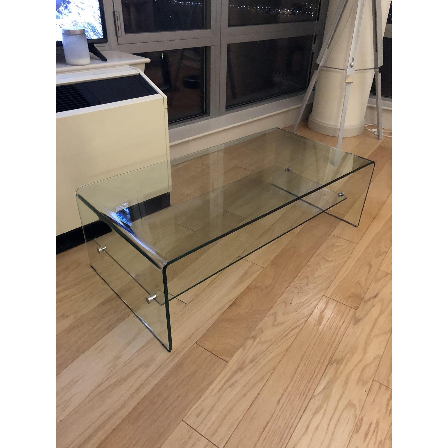 Mercury Row Artemon Transparent Coffee Table - image-1