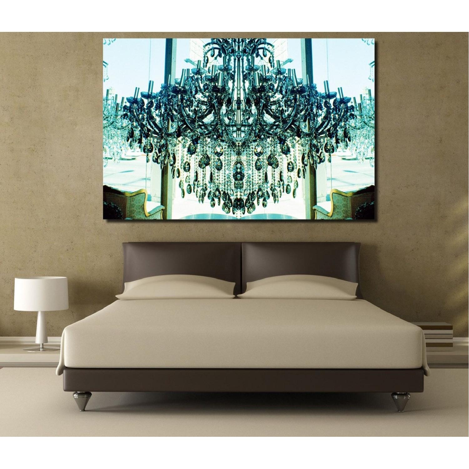 Fluorescent Palace Goddess Glamour Canvas Art - image-2