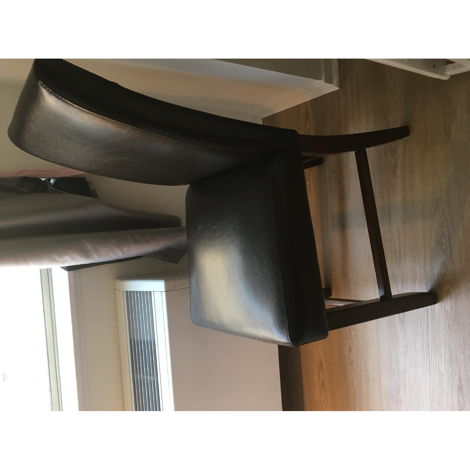 Ashley Dark Brown Bar Chairs - image-0