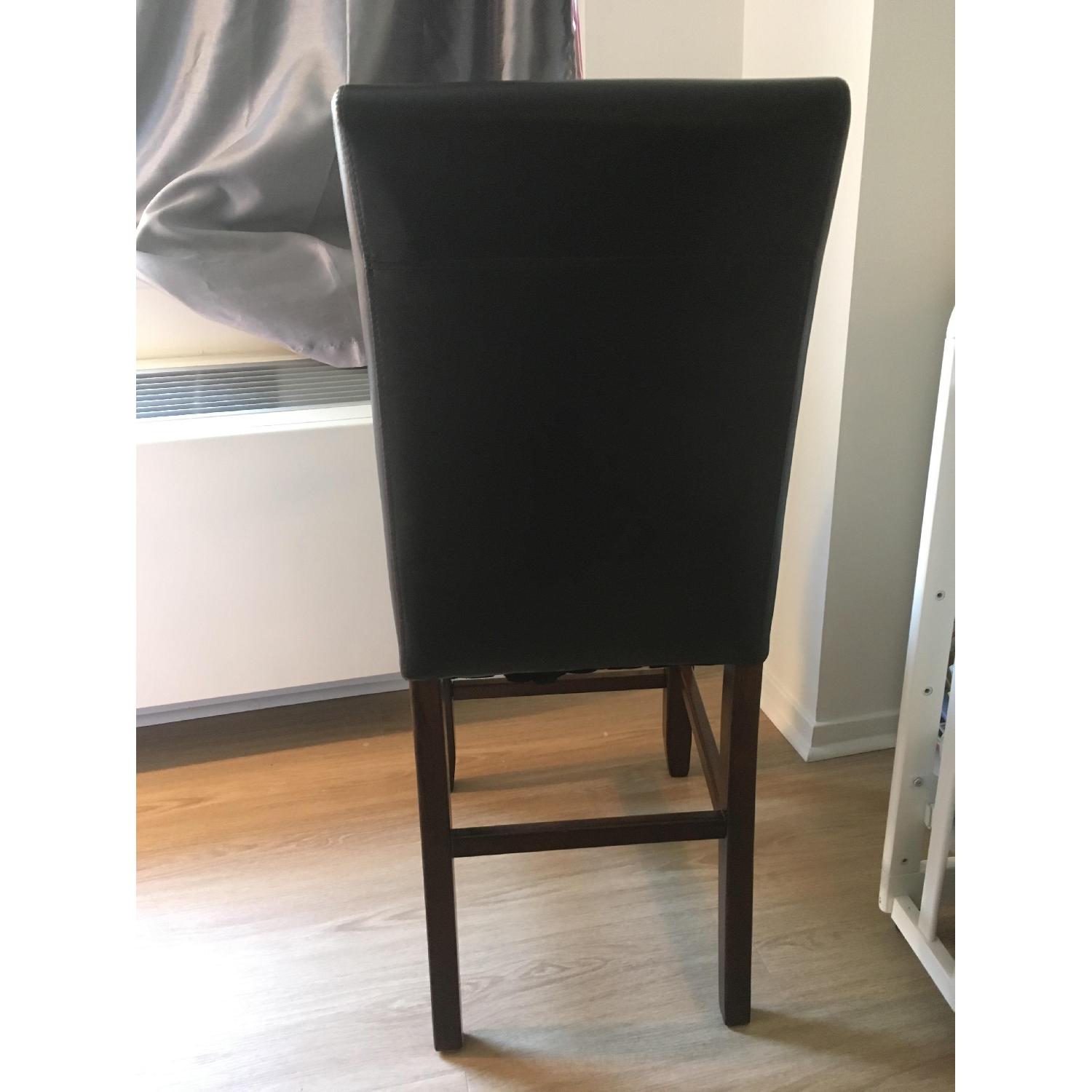 Ashley Dark Brown Bar Chairs - image-1