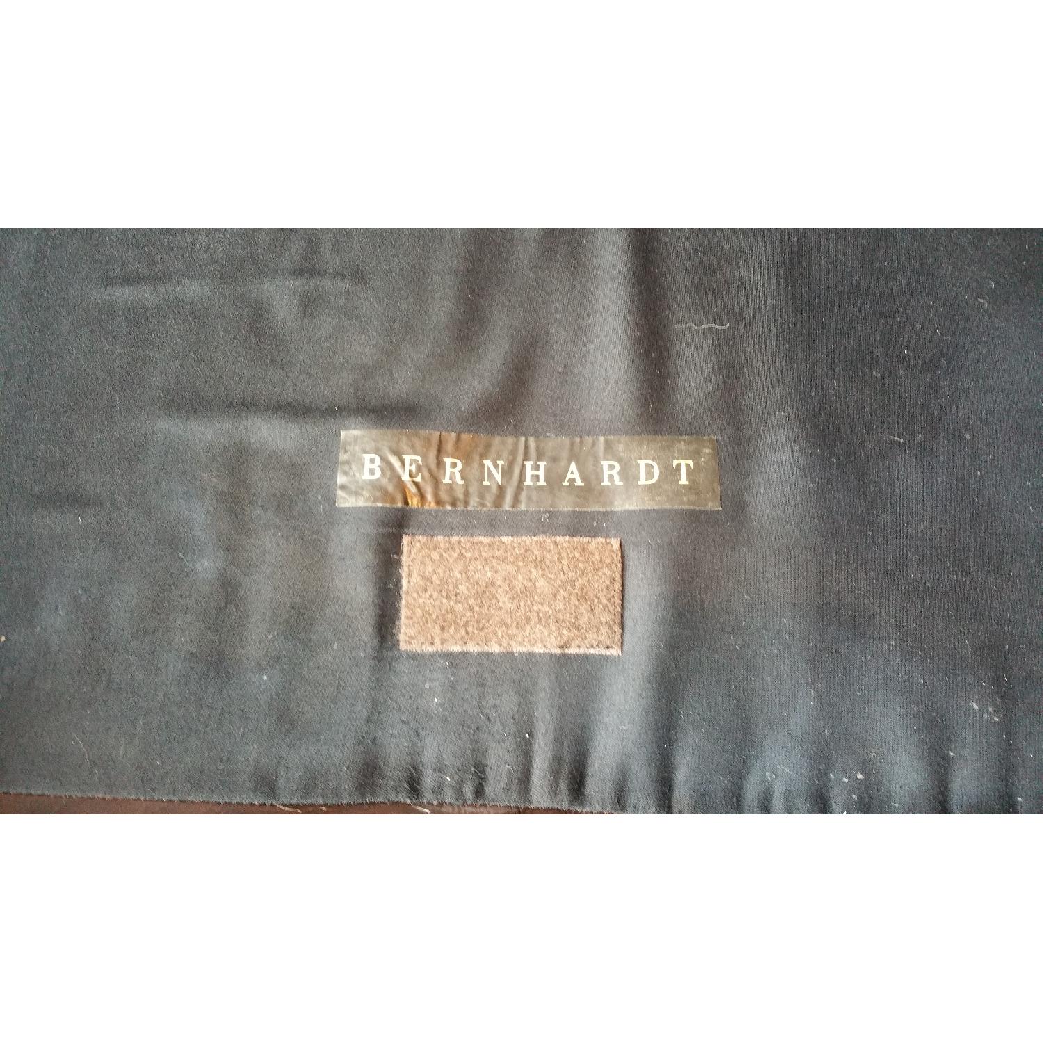 Raymour & Flanigan Leather Sofa + Armchair & Ottoman - image-15